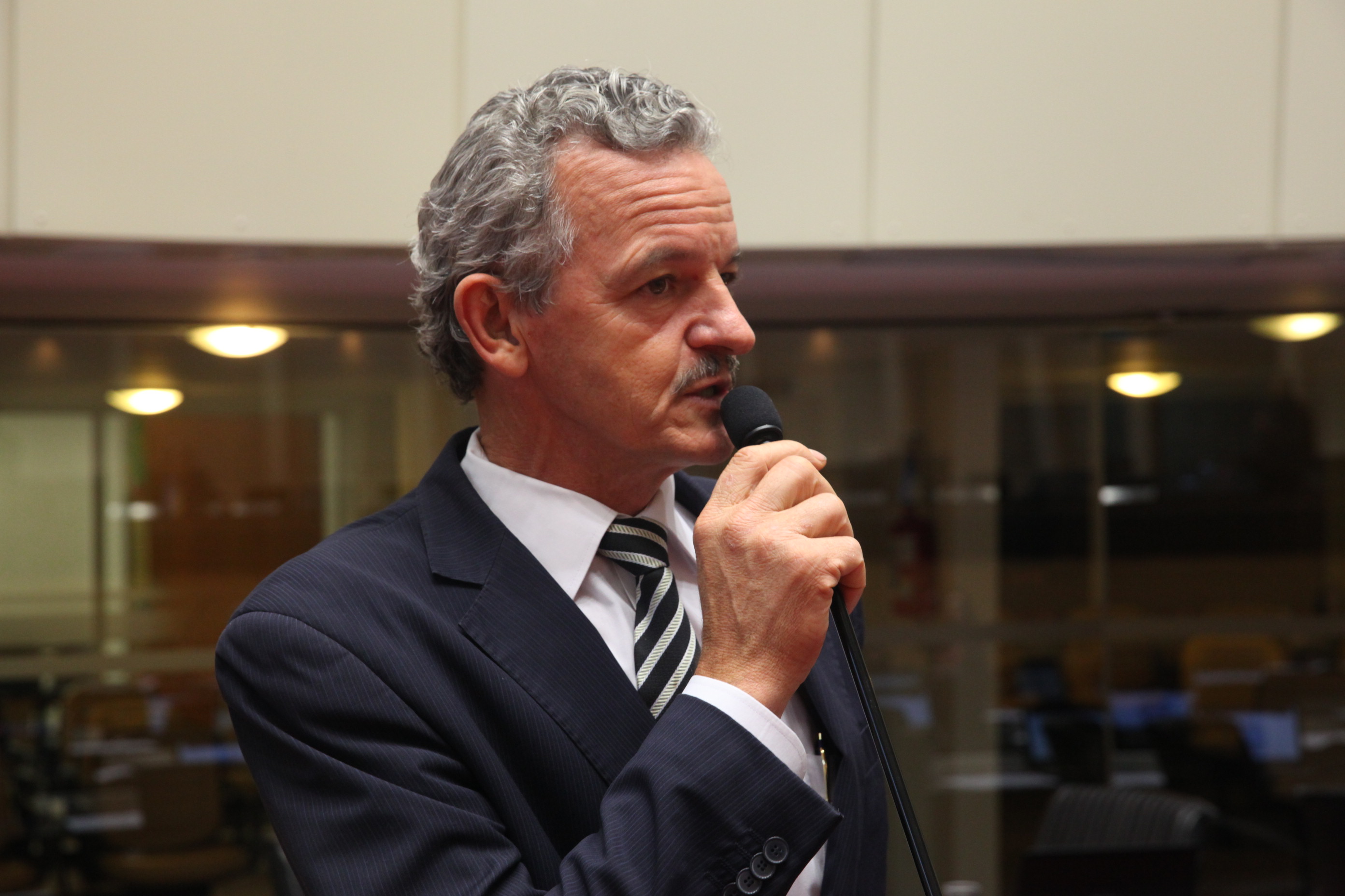 Deputado Dirceu Dresch (PT) - Sessão Ordinária - Plenário Osni Régis. Foto: Eduardo Guedes de Oliveira / Agência AL