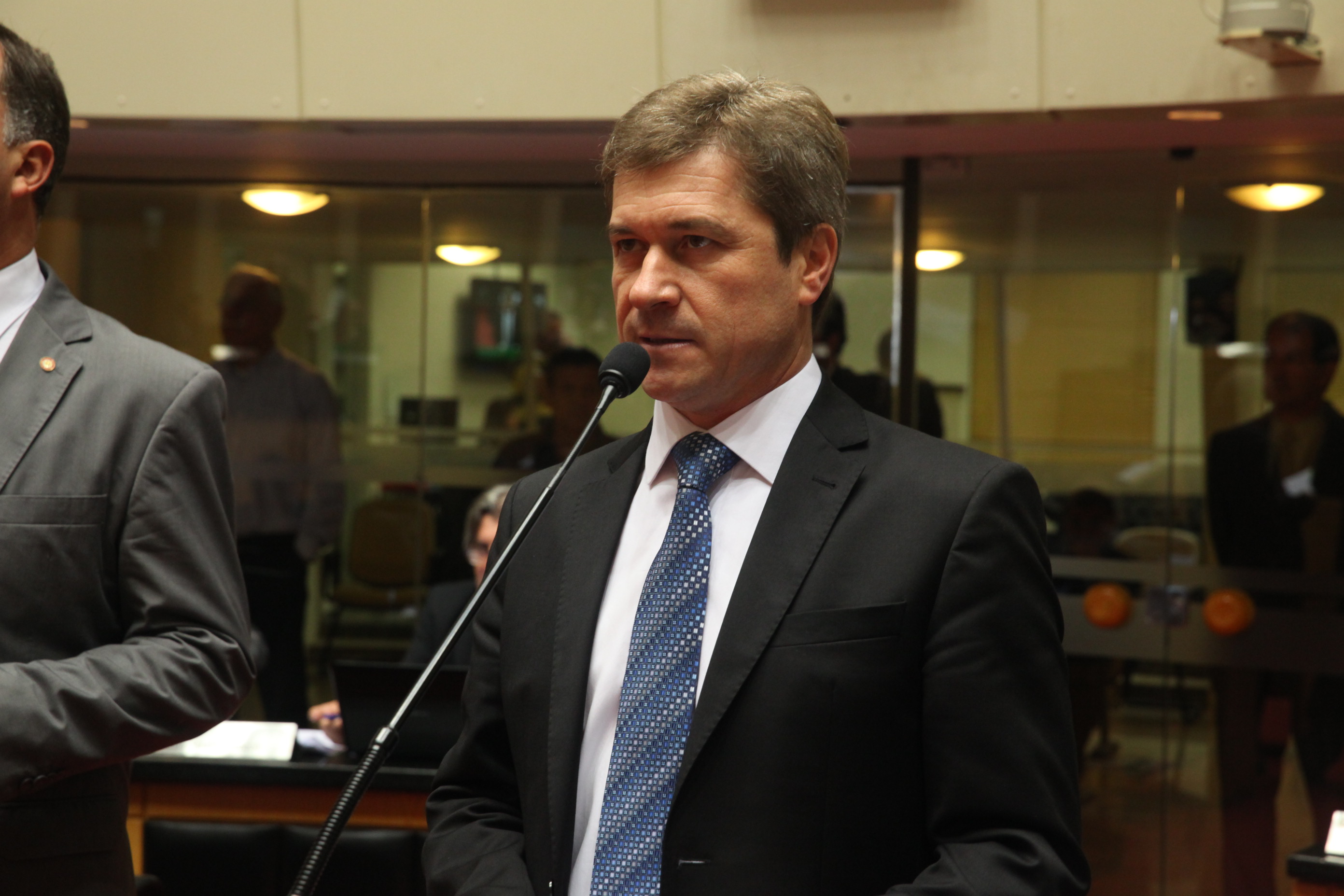 Deputado José Nei Ascari (PSD) - Sessão Ordinária - Plenário Osni Régis. Foto: Eduardo Guedes de Oliveira / Agência AL