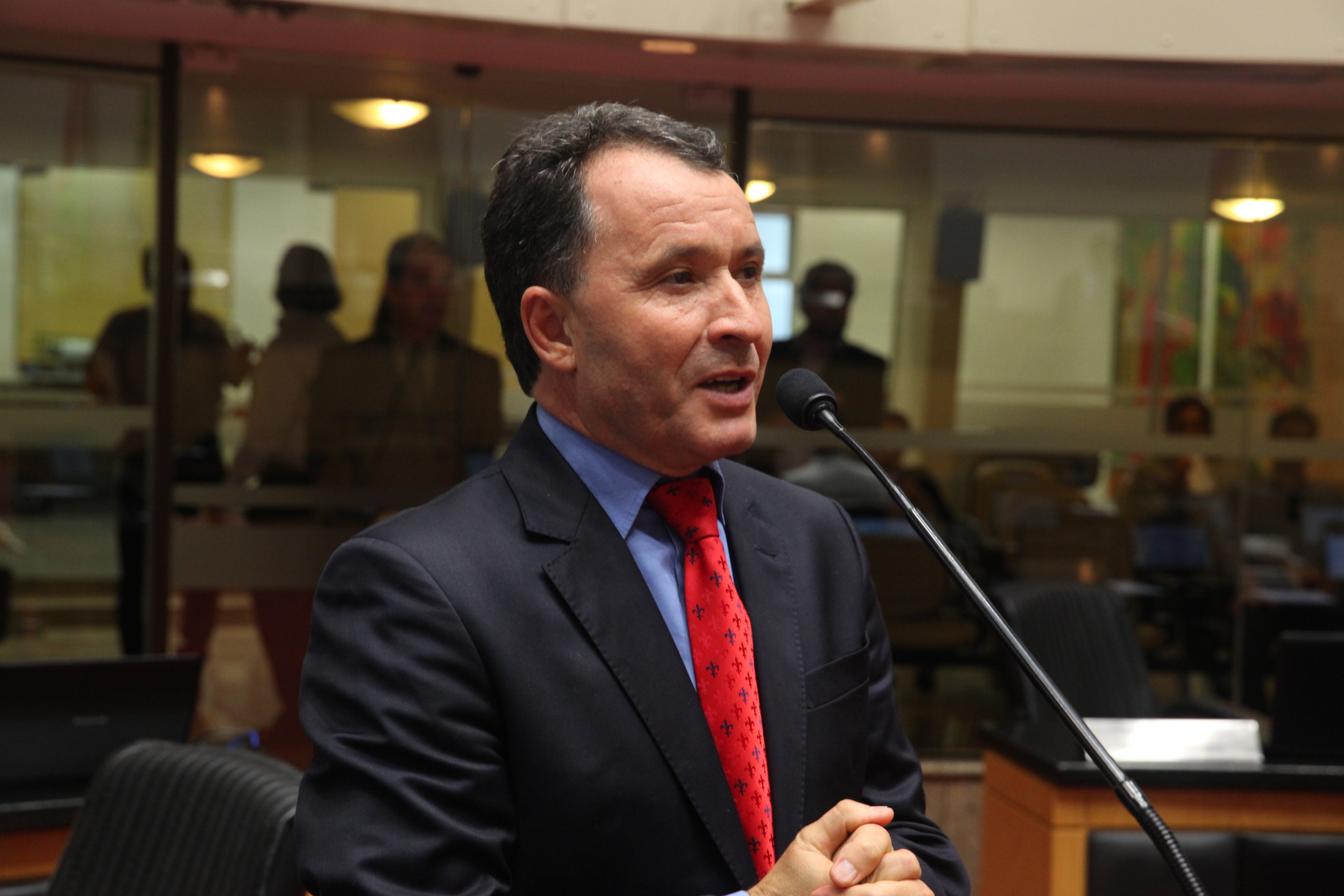 Deputado Darci de Matos (PSD) - Sessão Ordinária - Plenário Osni Régis. Foto: Eduardo Guedes de Oliveira / Agência AL