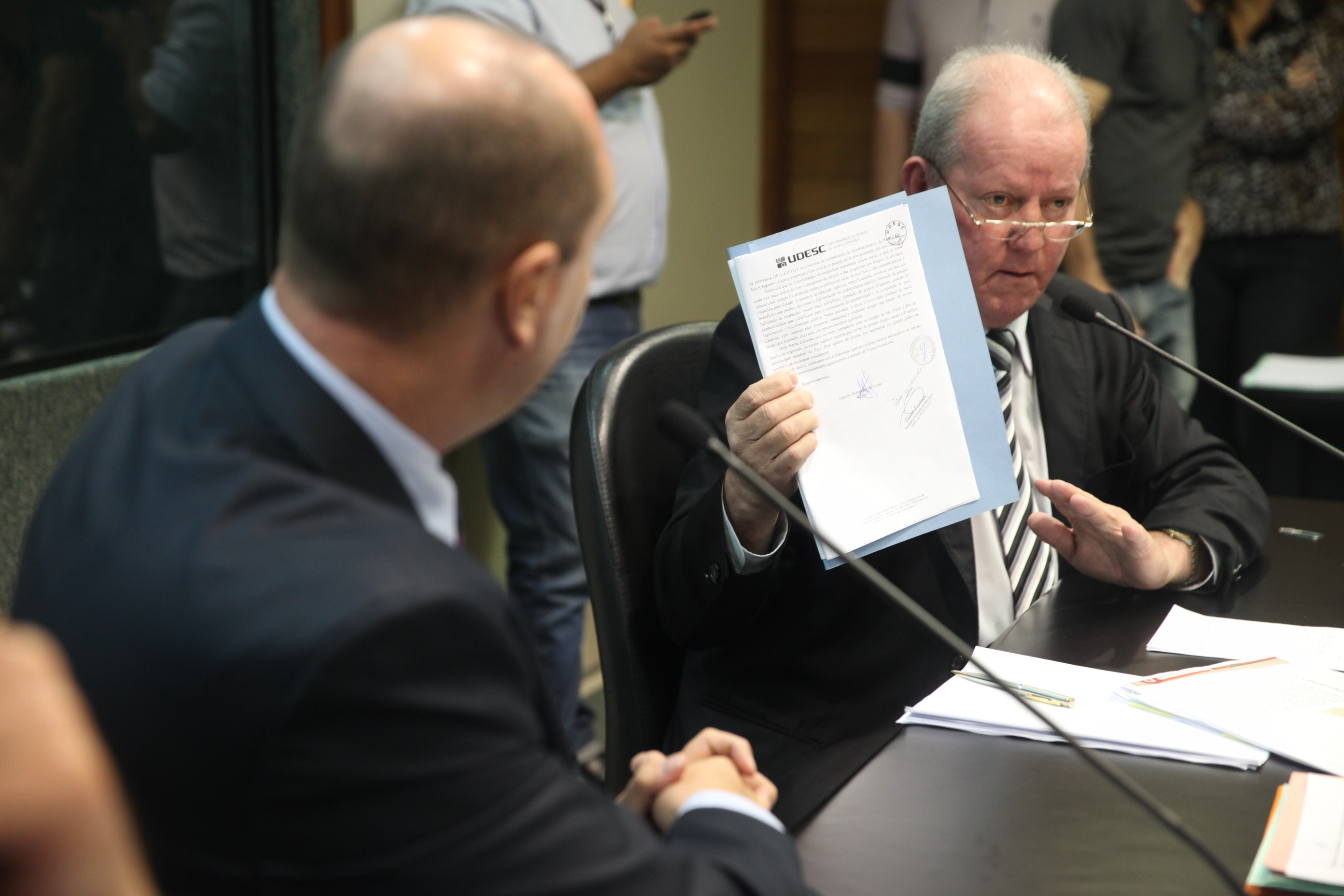 Reunião da Comissão de Constituição e Justiça. Foto: Fábio Queiroz / Agência AL