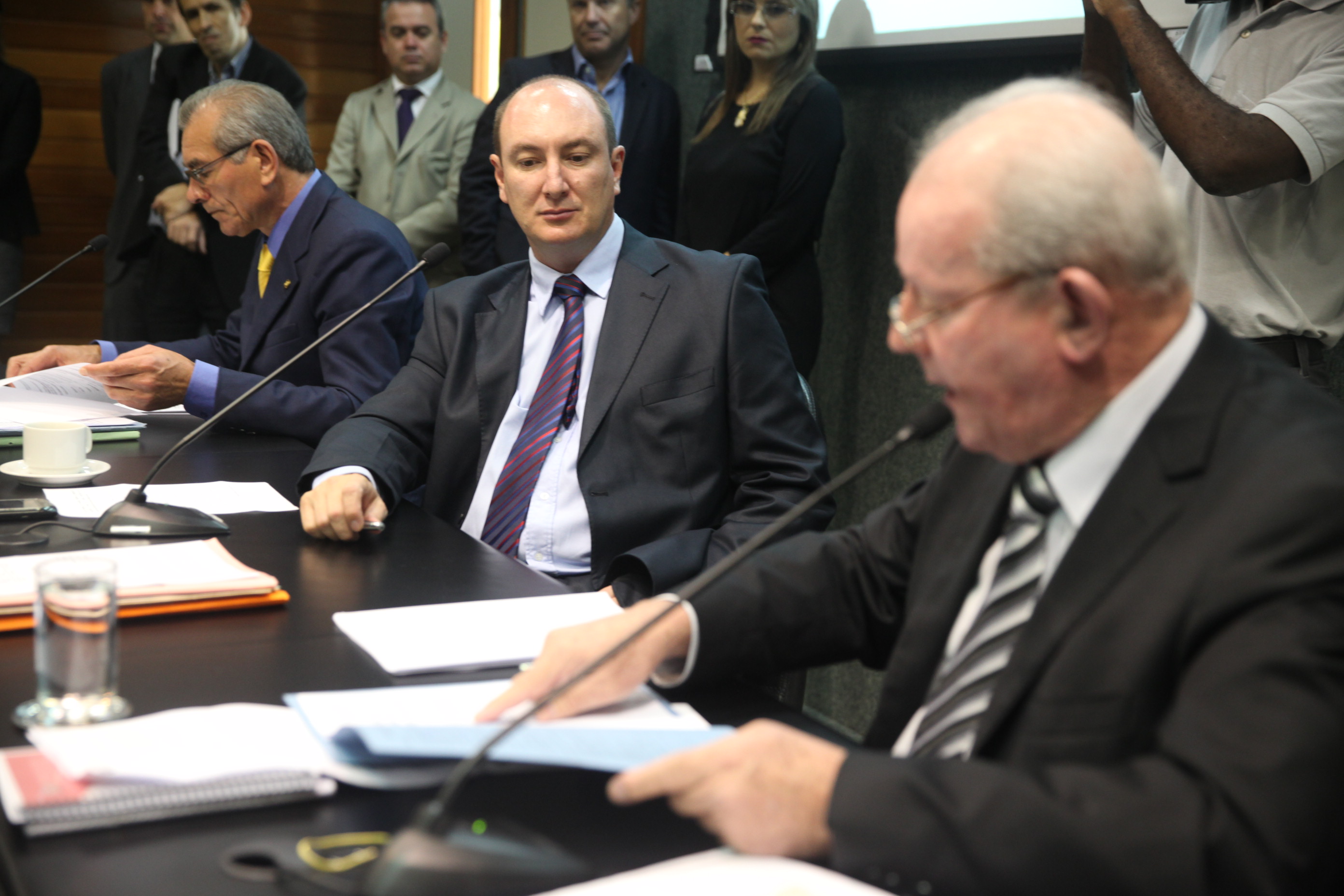 Reunião da Comissão de Constituição e Justiça. Foto: Fábio Queiroz / Agência AL