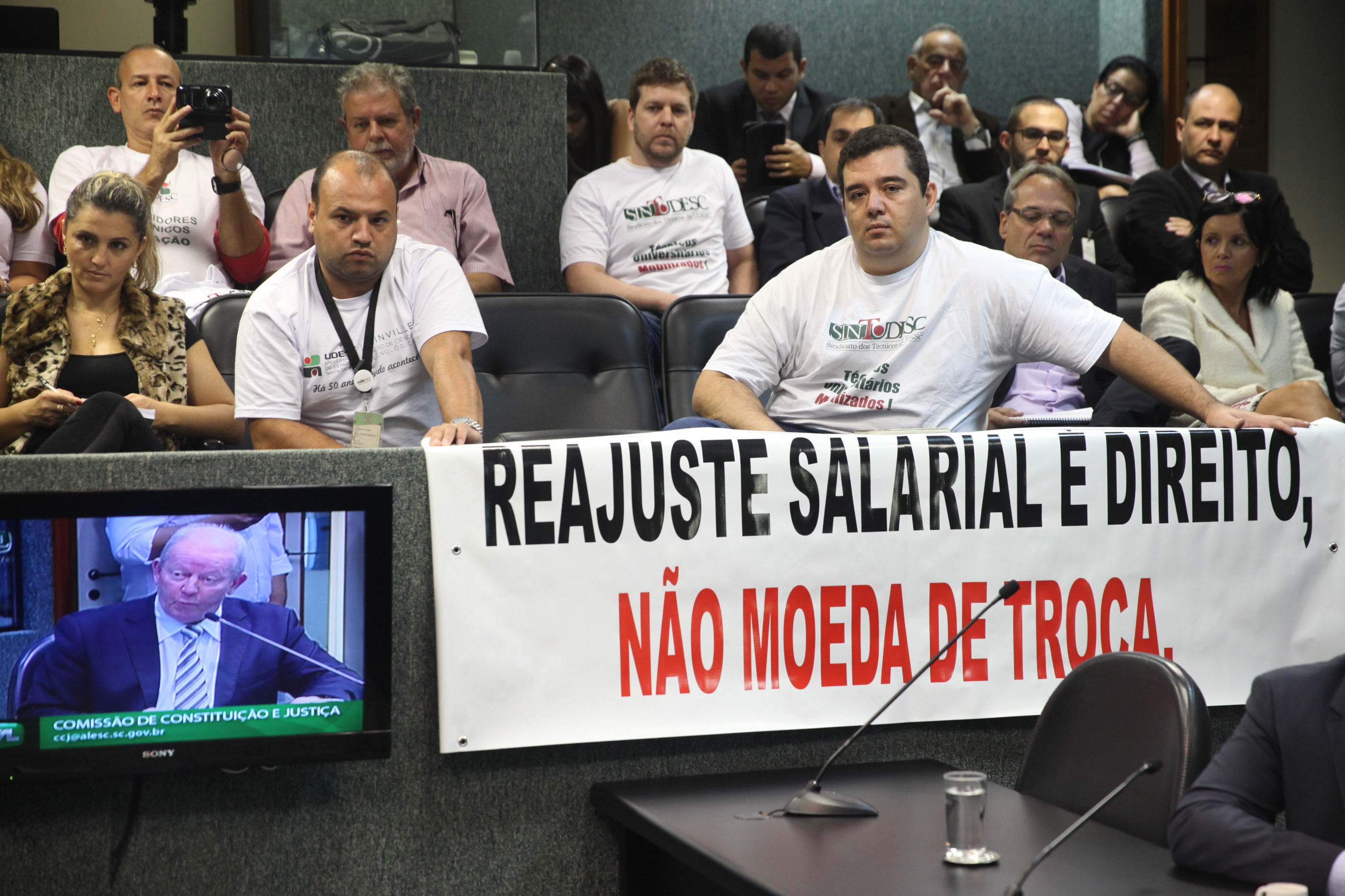 Reunião da Comissão de Constituição e Justiça. Foto: Fábio Queiroz / Agência AL