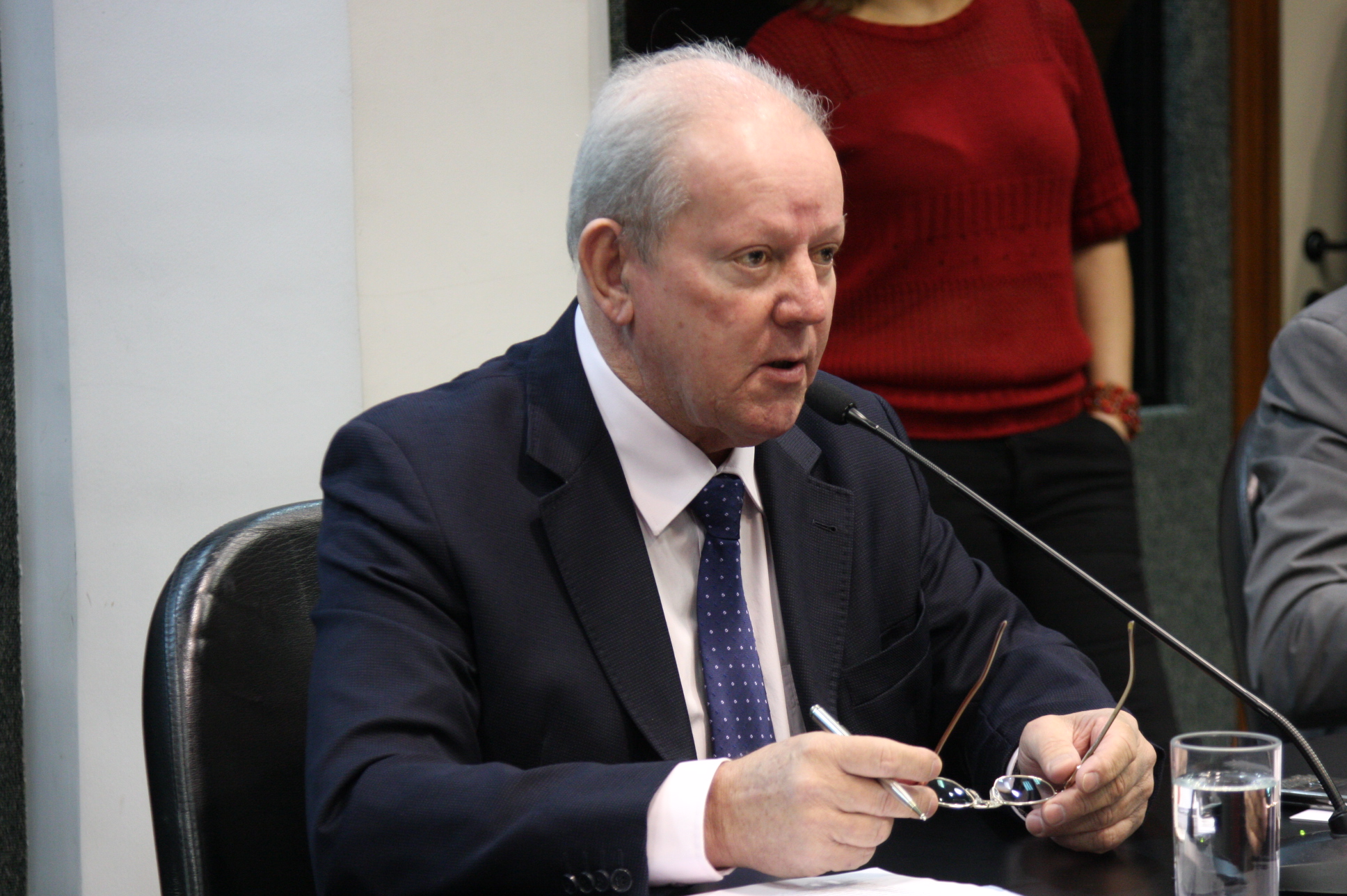 Comissão de Finanças e Tributação. Deputado Marcos Vieira (PSDB)  Foto:Yuri Santos / Agência AL