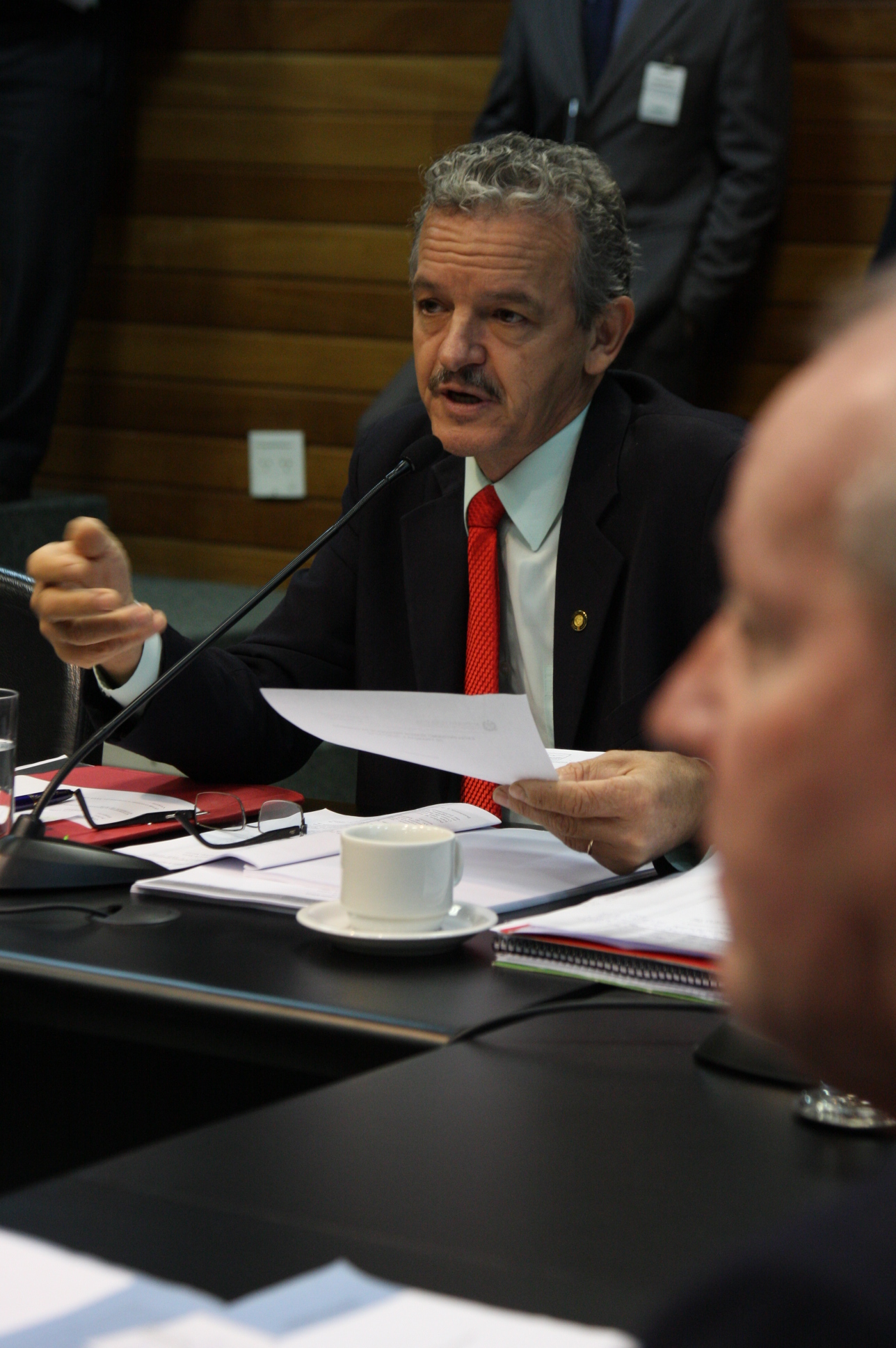 Comissão de Finanças e Tributação. Deputado Dirceu Dresch (PT)  Foto:Yuri Santos / Agência AL