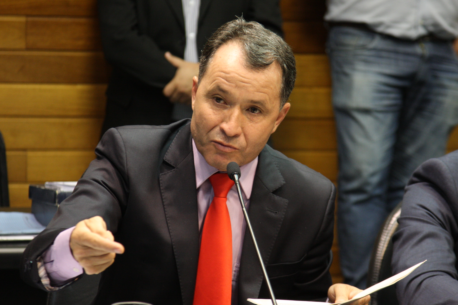 Comissão de Finanças e Tributação. Deputado Darci de Matos (PSD)  Foto:Yuri Santos / Agência AL