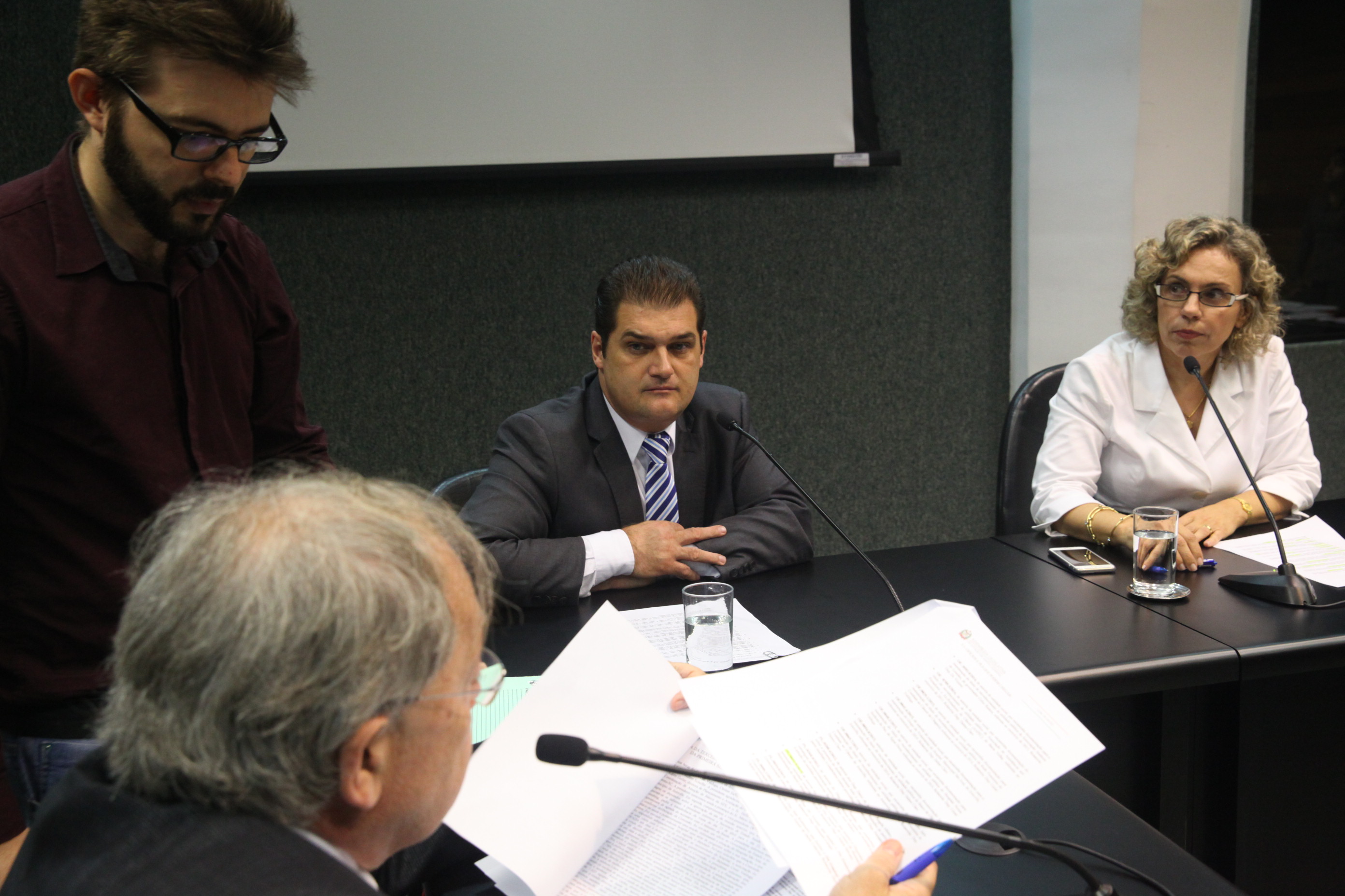 Reunião da Comissão de Saúde. Foto: Eduardo Guedes de Oliveira / Agência AL