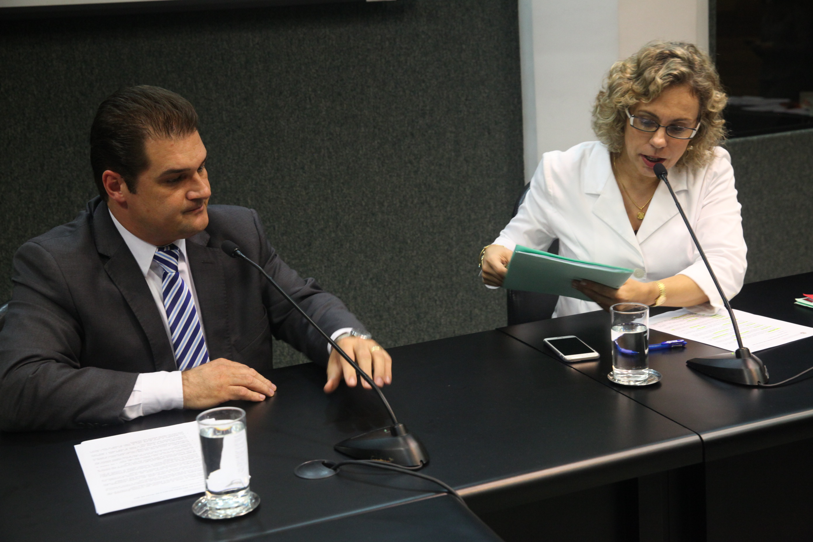Reunião da Comissão de Saúde. Foto: Eduardo Guedes de Oliveira / Agência AL