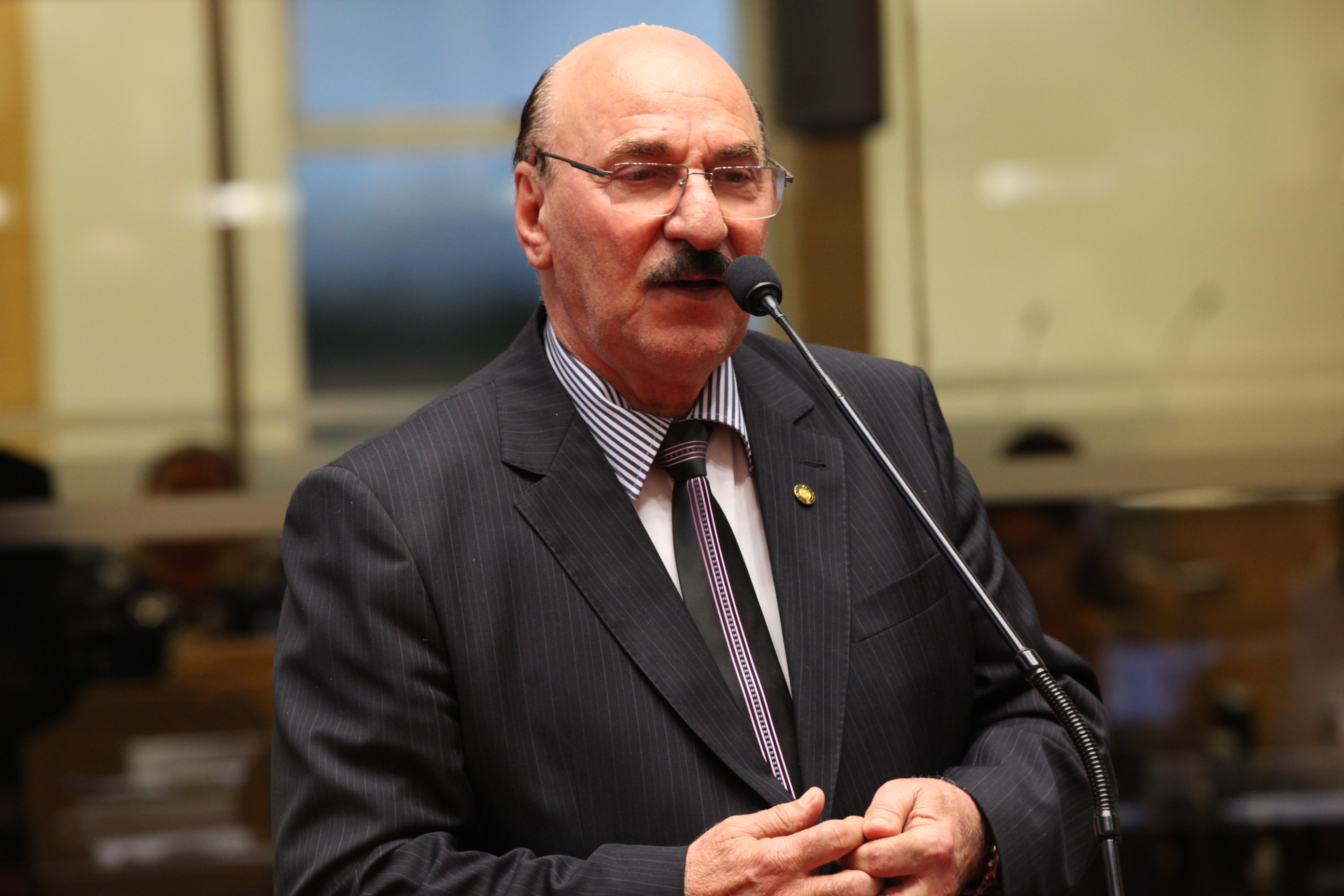 Deputado Manoel Mota (PMDB)   - Sessão Ordinária - Plenário. Foto: Eduardo Guedes de Oliveira / Agência AL