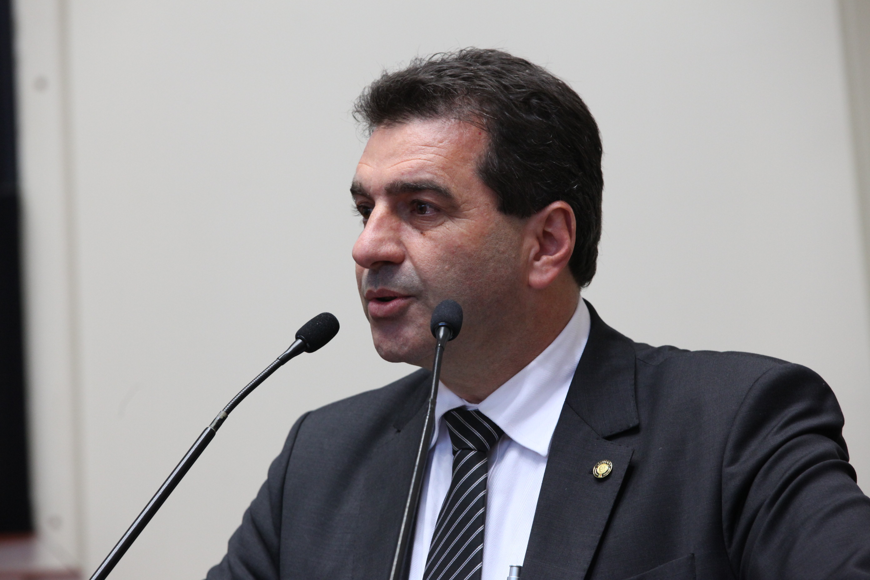 Deputado Valdir Cobalchini (PMDB) - Sessão Ordinária - Plenário. Foto: Eduardo Guedes de Oliveira / Agência AL