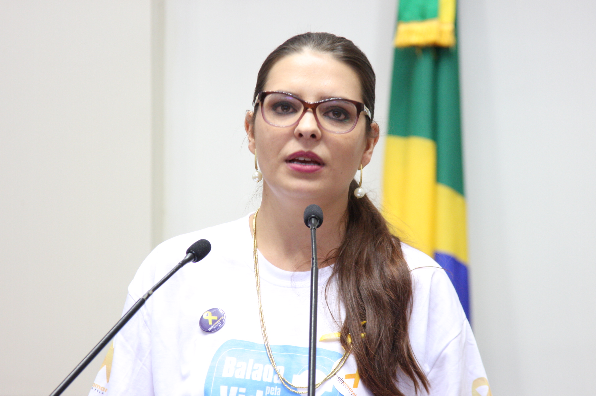 Sessão Ordinária. Presidente da Associação de Transito-SC Yomara julita Ribeiro Foto:Yuri Santos / Agência AL