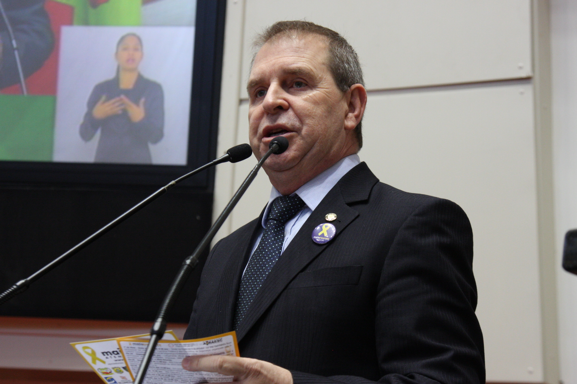 Sessão Ordinária. Deputado Maurício Eskudlark (PSD) Foto:Yuri Santos / Agência AL