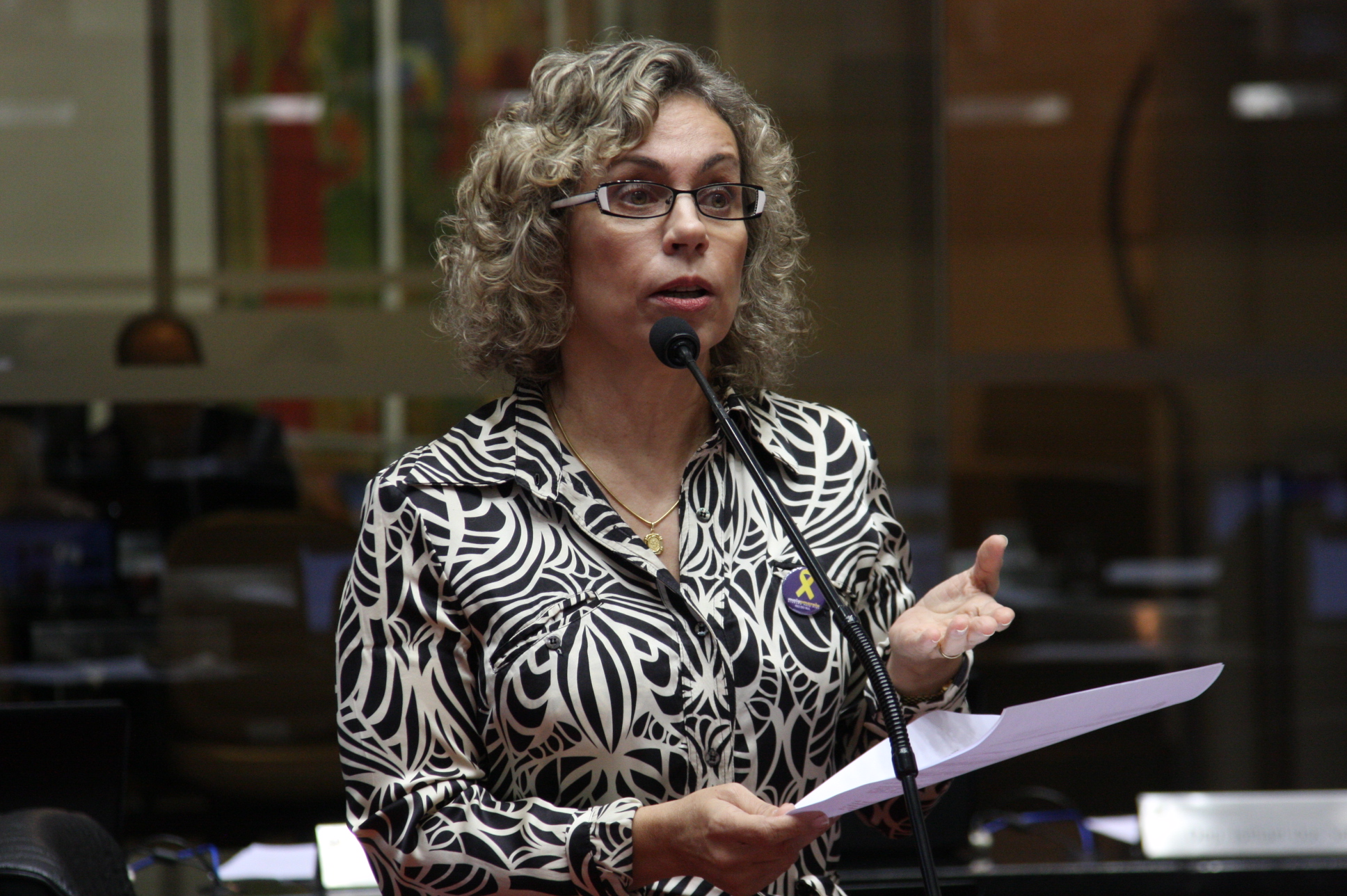 Sessão Ordinária. Deputada Ana Paula Lima (PT) Foto:Yuri Santos / Agência AL