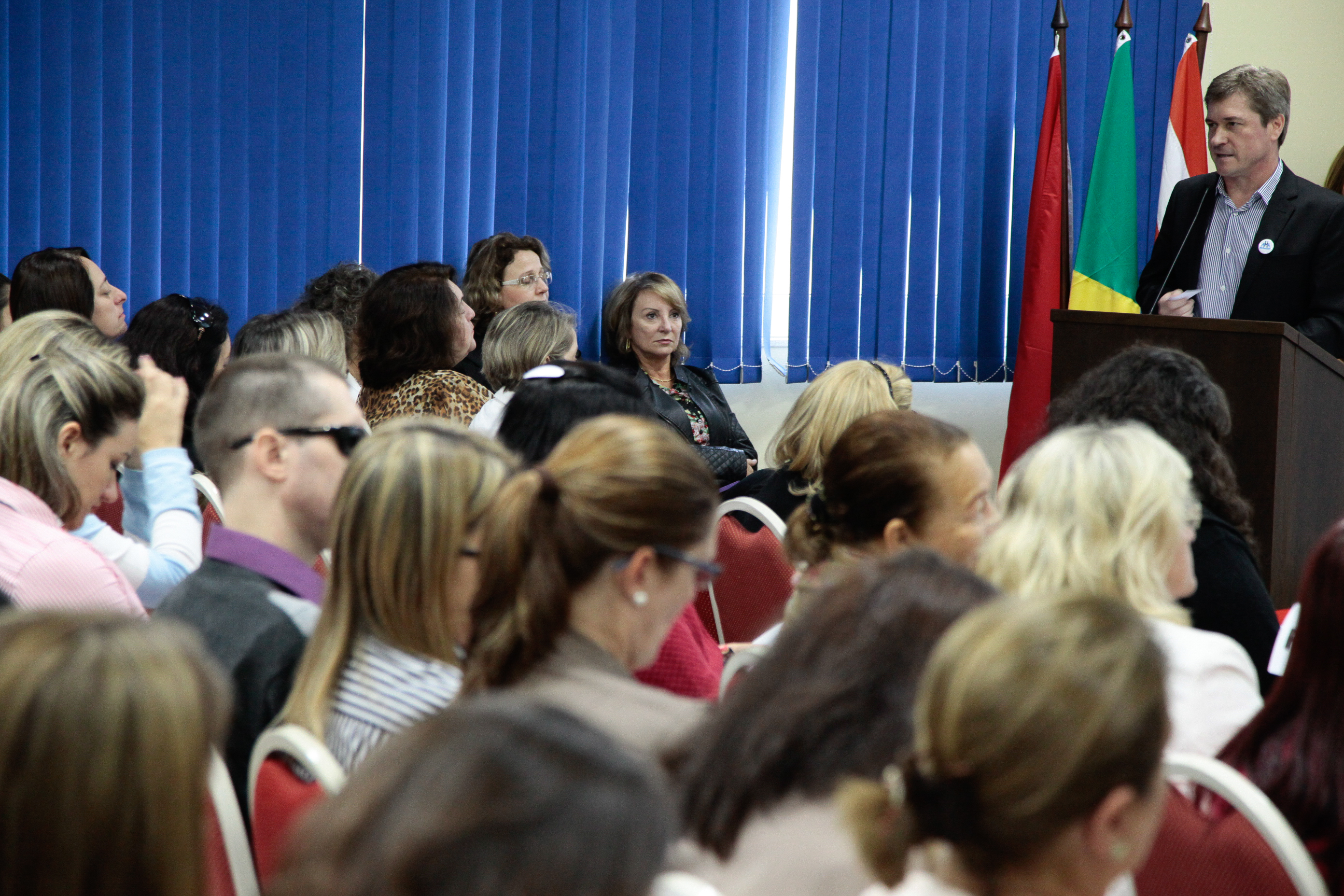Seminário Descentralizado de Estudo e Conscientização sobre o Autismo - Blumenau.  Foto:Miriam Zomer/Agência AL