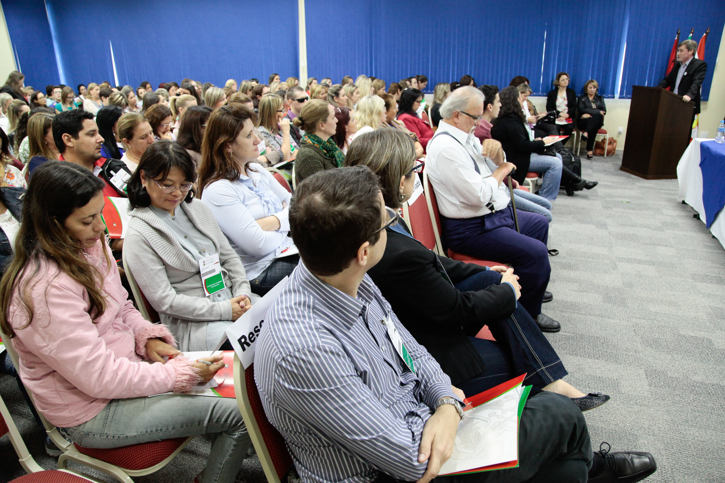 Seminário Descentralizado de Estudo e Conscientização sobre o Autismo - Blumenau.  Foto:Miriam Zomer/Agência AL