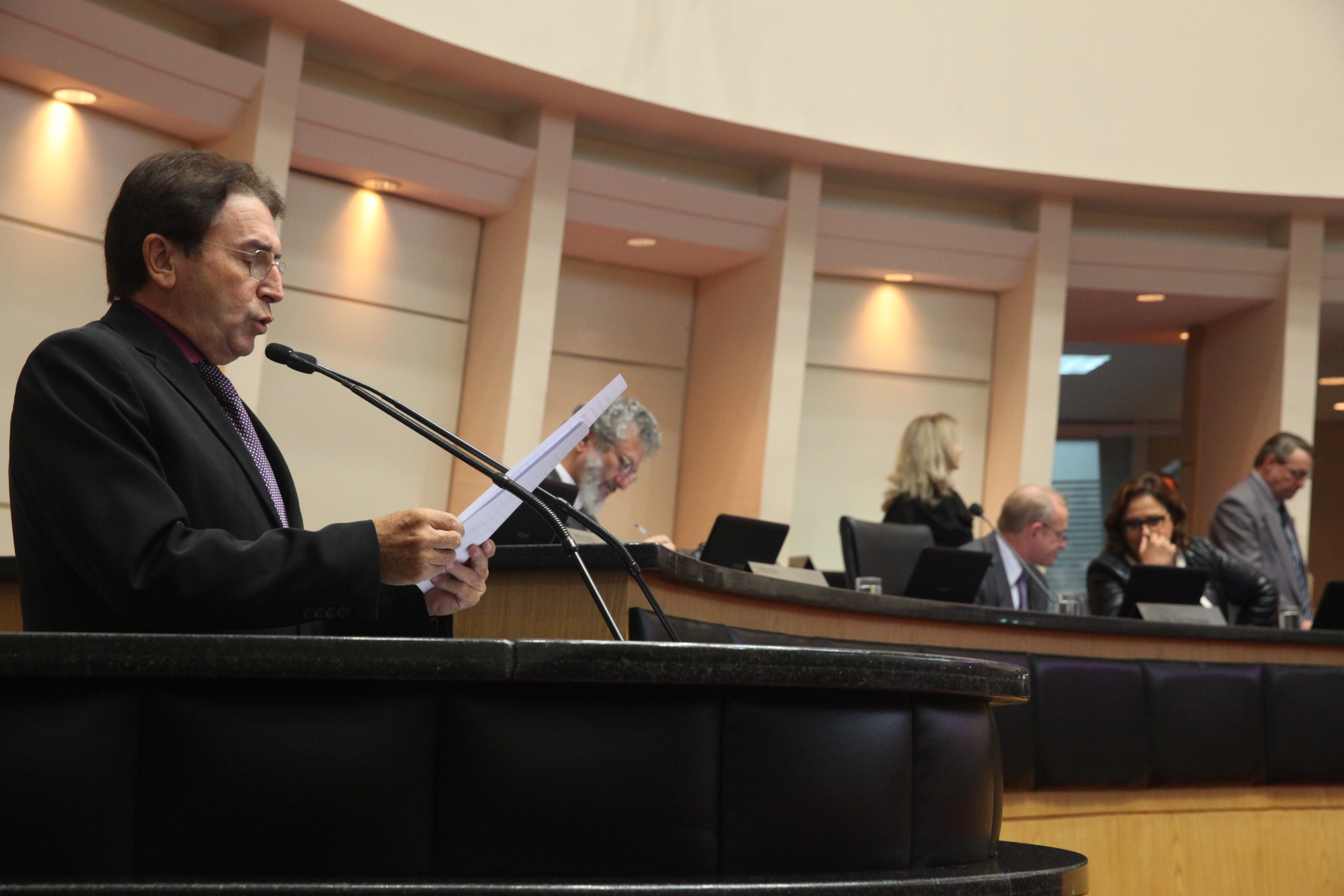 Deputado Antonio Aguiar (PMDB) - Plenário. Foto: Eduardo Guedes de Oliveira / Agência AL