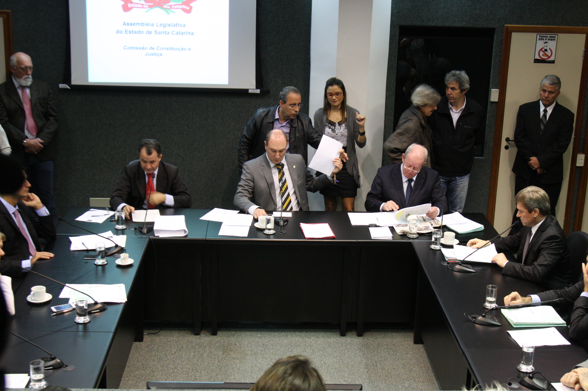 Comissão de Constituição e Justiça. Foto:Yuri Santos / Agência AL