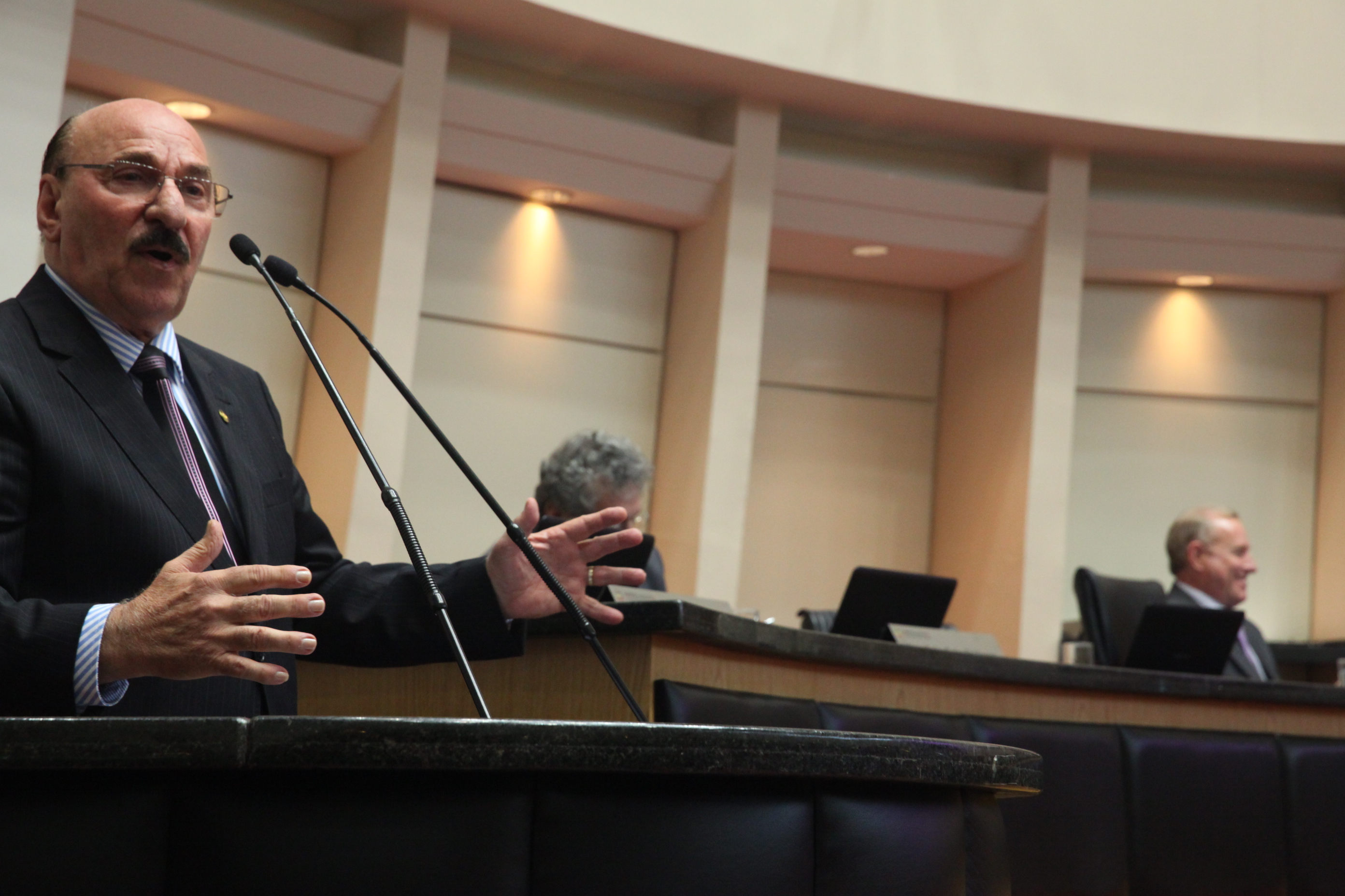 Deputado Manoel Mota (PMDB) - Sessão Ordinária - Plenário Osni Régis. Foto: Eduardo Guedes de Oliveira / Agência AL