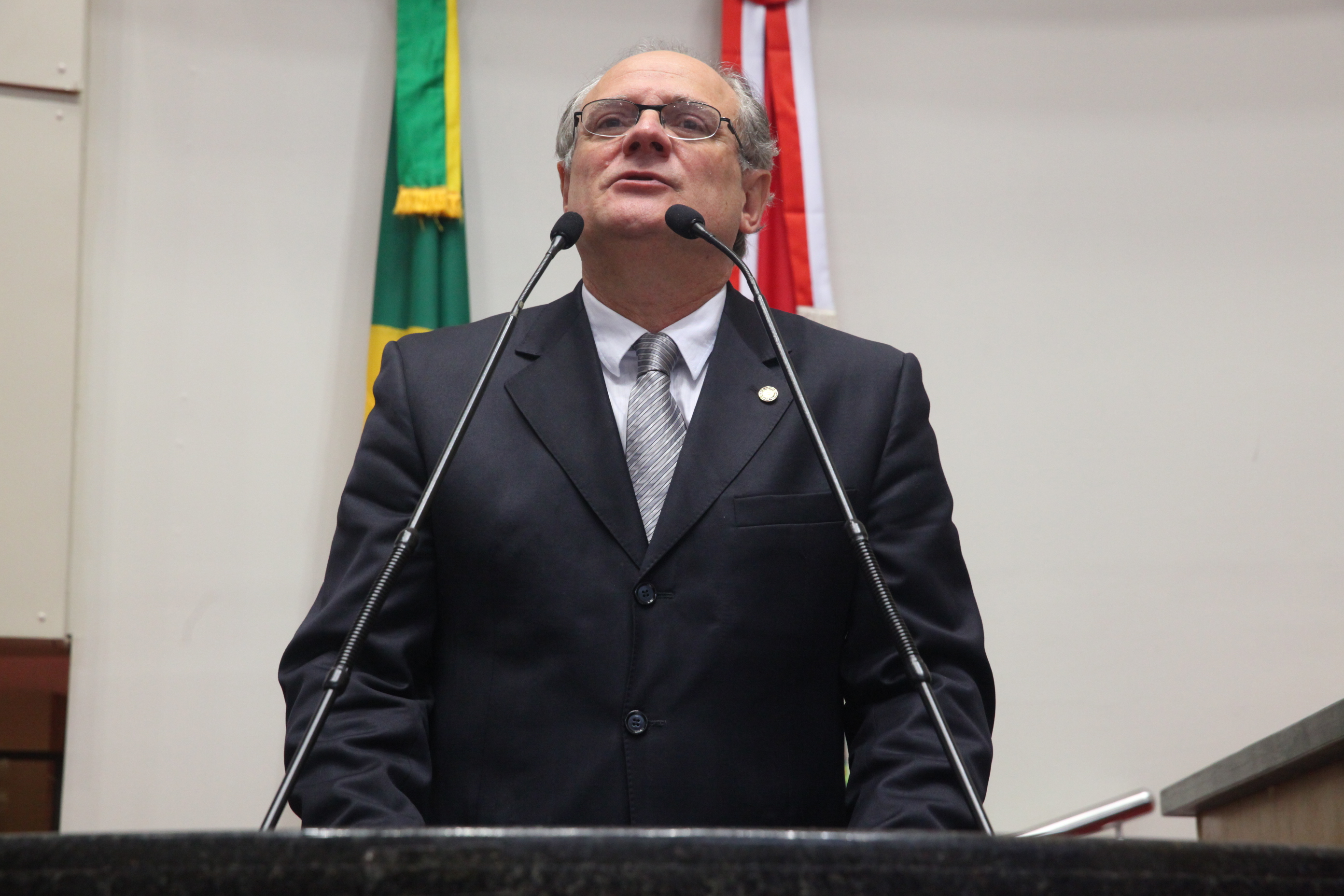 Deputado Vicente Caropreso (PSDB) - Plenário. Foto: Eduardo Guedes de Oliveira / Agência AL