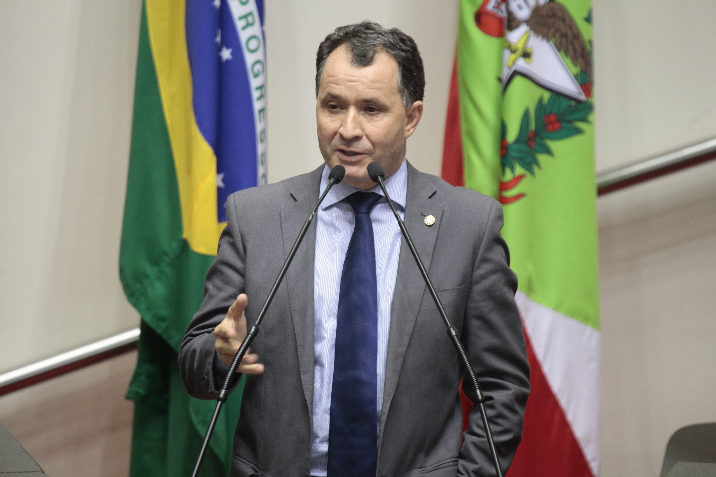 Sessão Ordinária. Deputado Darci de Matos (PSD) Foto: Miriam Zomer/Agência AL