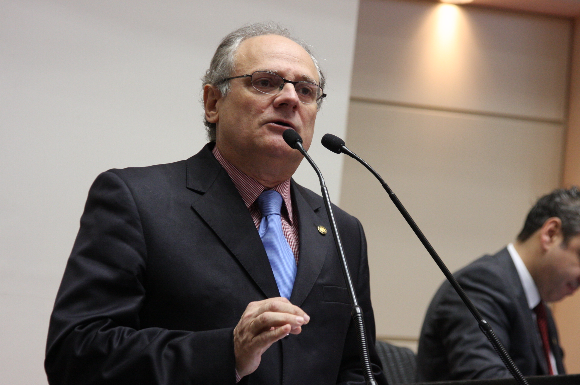 Sessão Plenária. Deputado Vicente Caropreso (PSDB) Foto: Yuri Santos / Agência AL