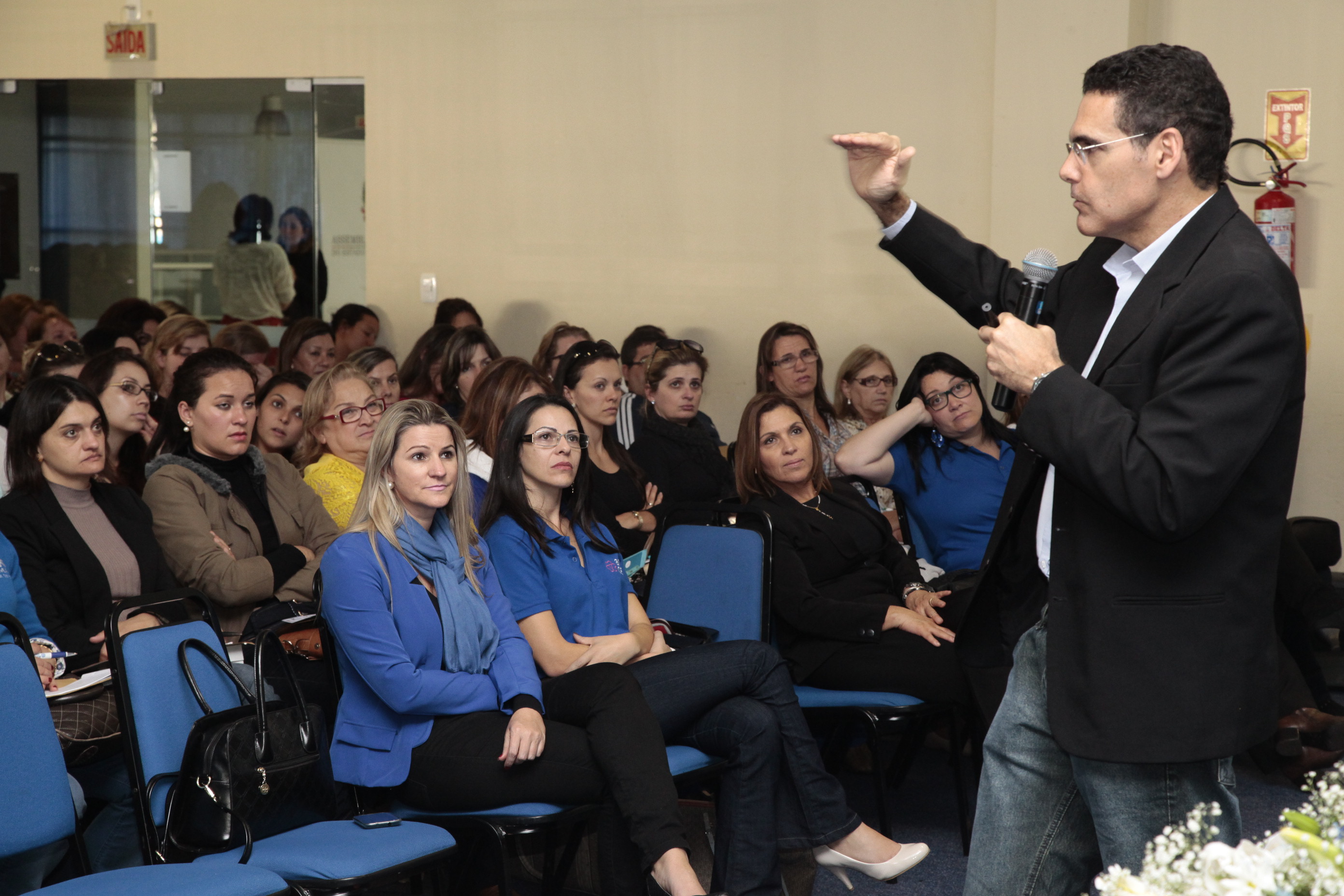 Seminário Descentralizado de Estudo e Conscientização sobre o Autismo - Chapecó.  Foto: Miriam Zomer/Agência AL