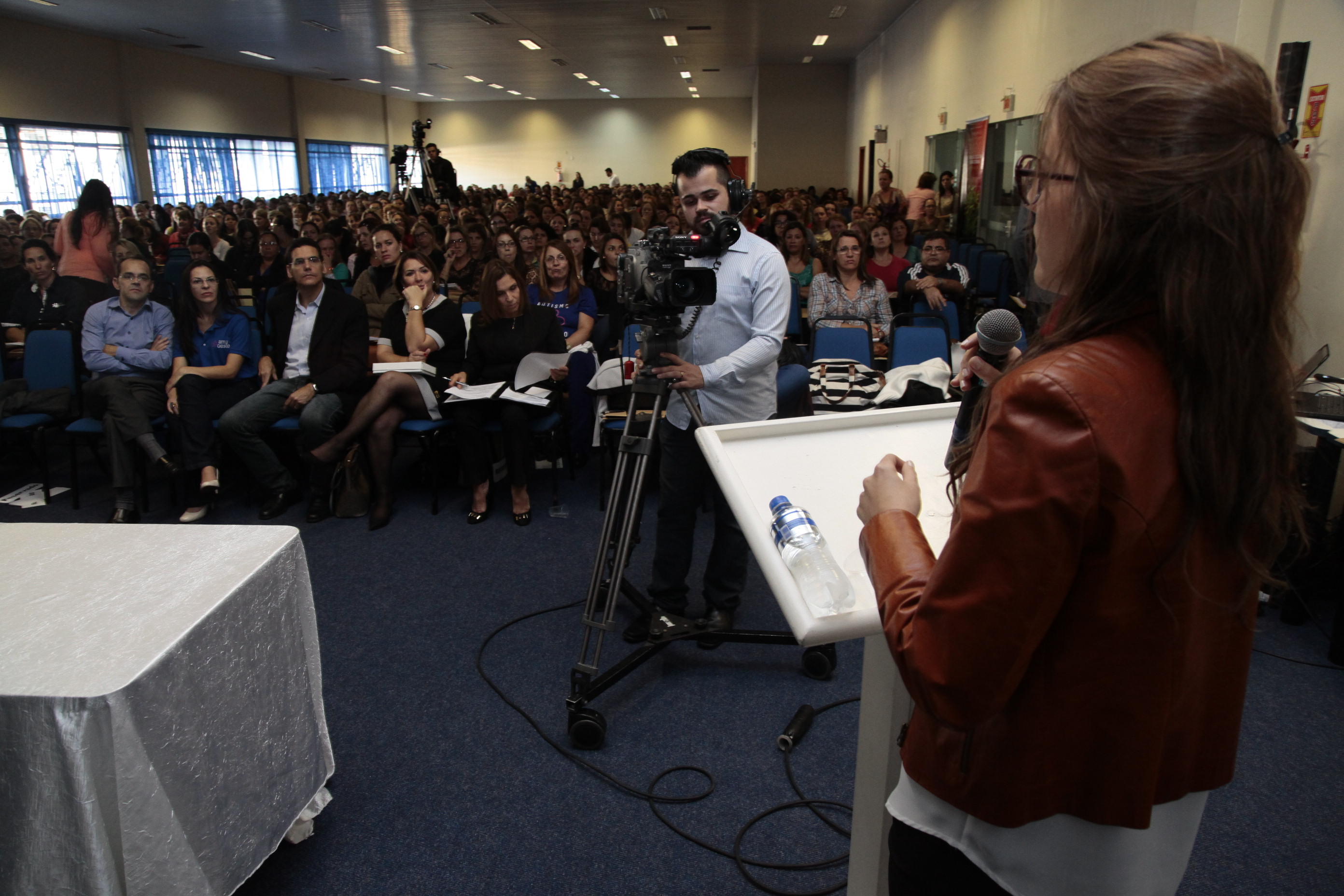 Seminário Descentralizado de Estudo e Conscientização sobre o Autismo - Chapecó.  Foto: Miriam Zomer/Agência AL