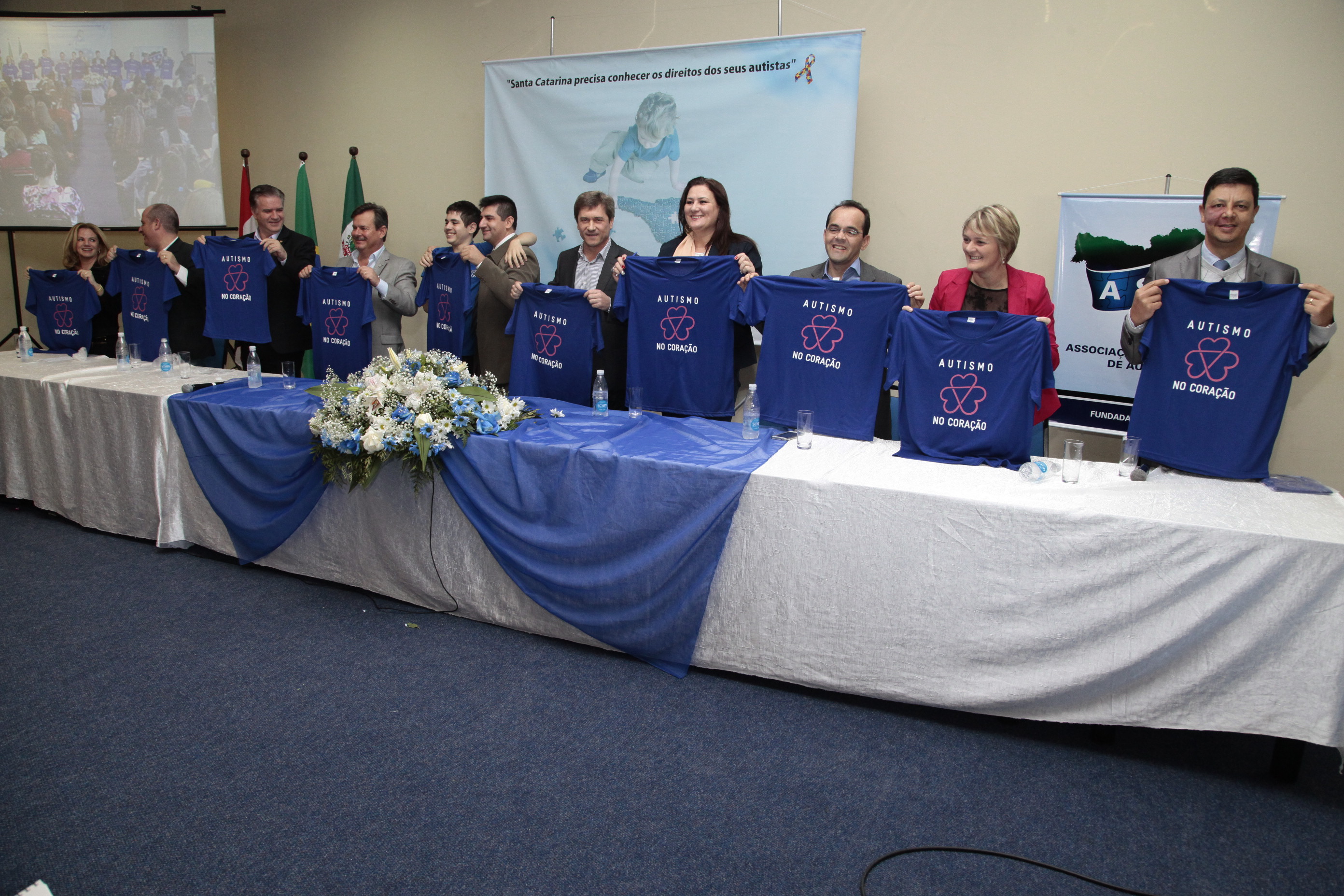 Seminário Descentralizado de Estudo e Conscientização sobre o Autismo - Chapecó.  Foto: Miriam Zomer/Agência AL