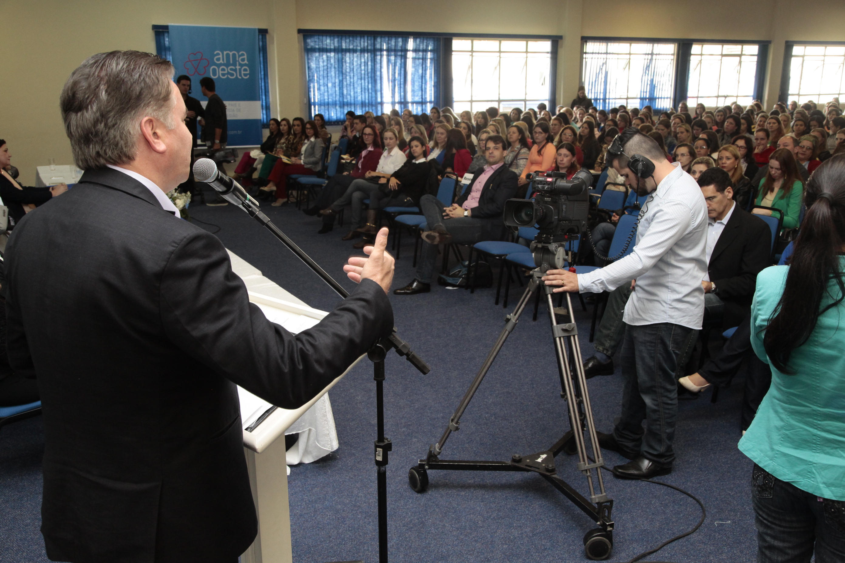 Seminário Descentralizado de Estudo e Conscientização sobre o Autismo - Chapecó.  Foto: Miriam Zomer/Agência AL