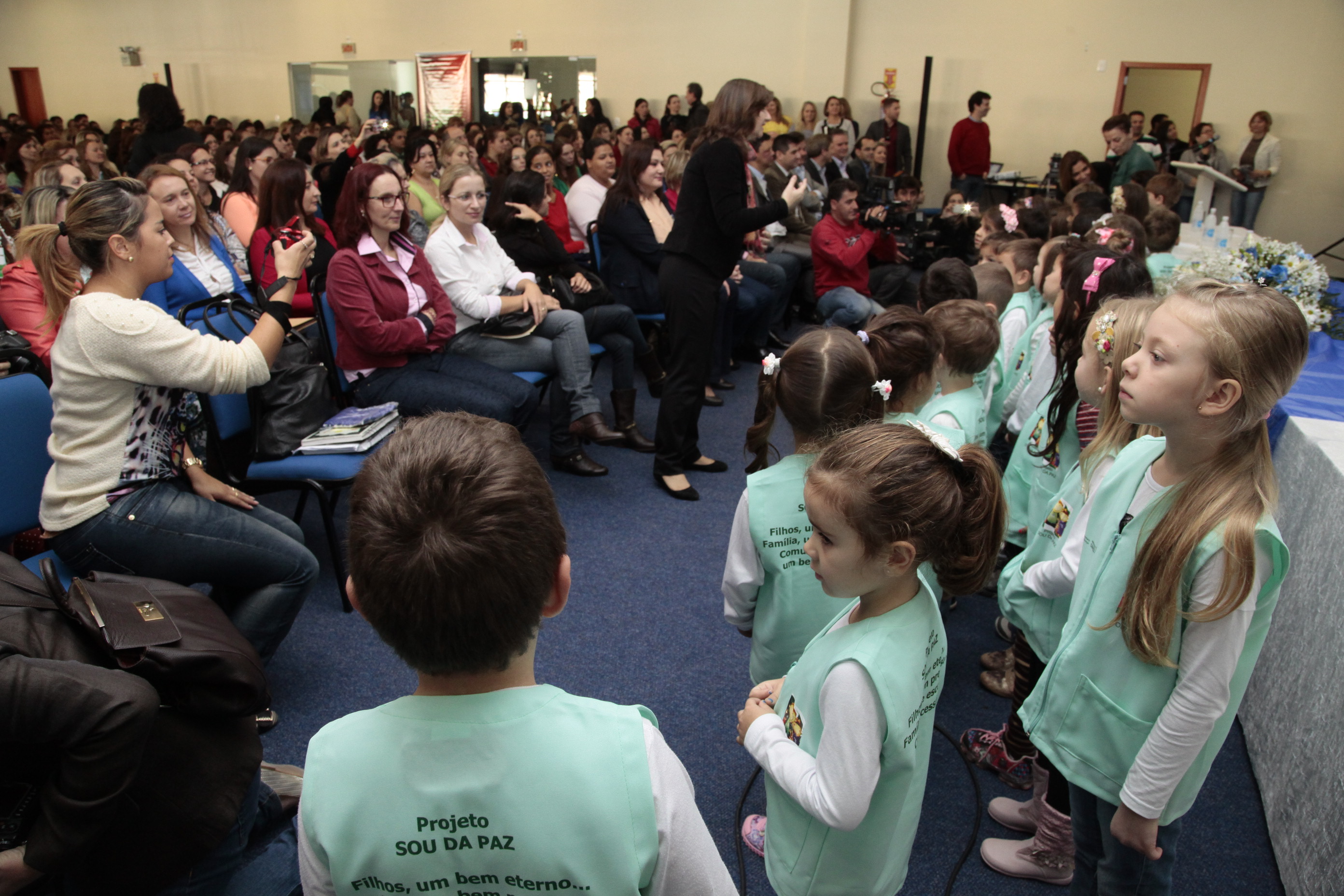 Seminário Descentralizado de Estudo e Conscientização sobre o Autismo - Chapecó.  Foto: Miriam Zomer/Agência AL