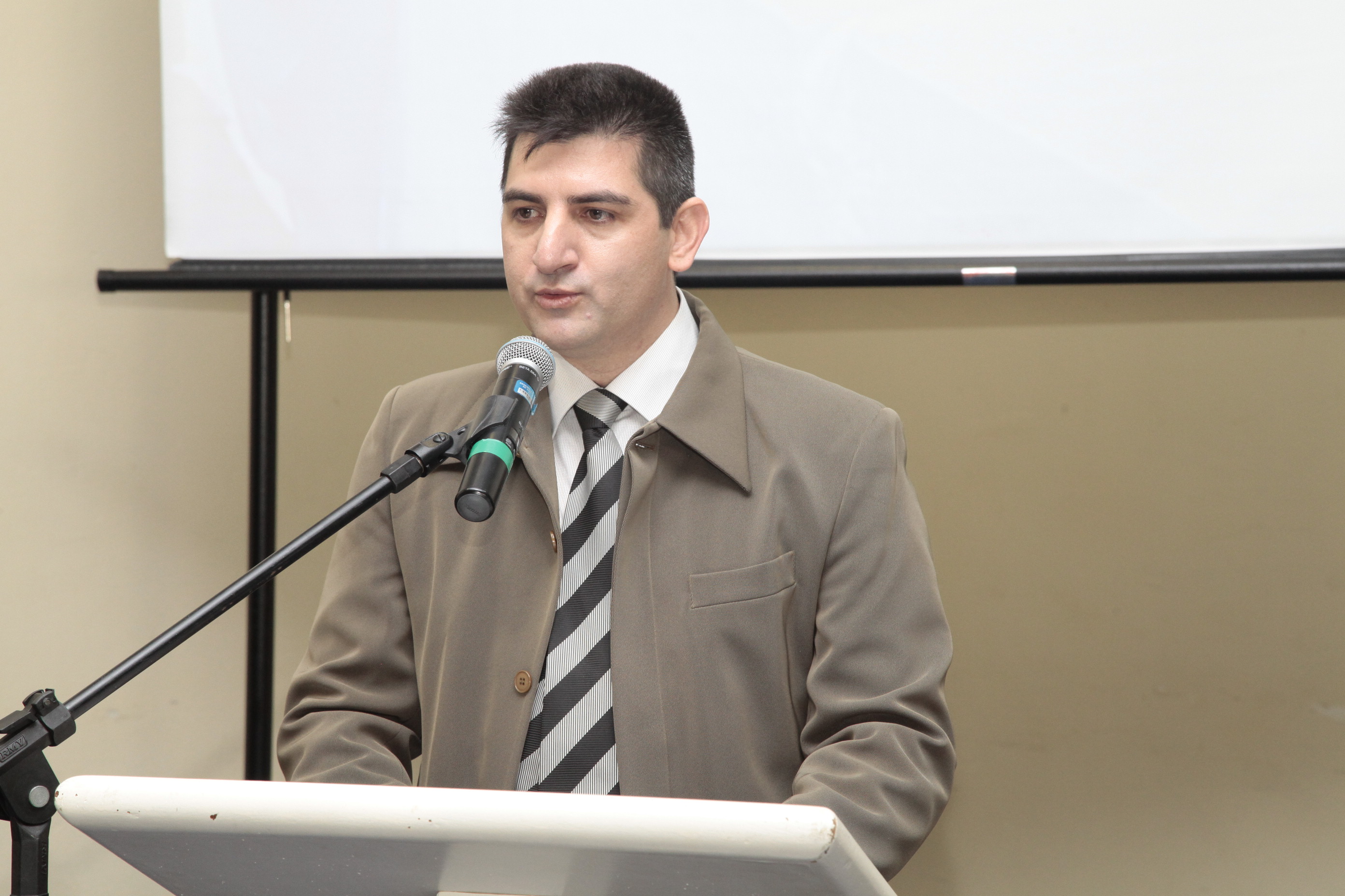 Paulo Zamboni - AMA. Seminário Descentralizado de Estudo e Conscientização sobre o Autismo - Chapecó.  Foto: Miriam Zomer/Agência AL