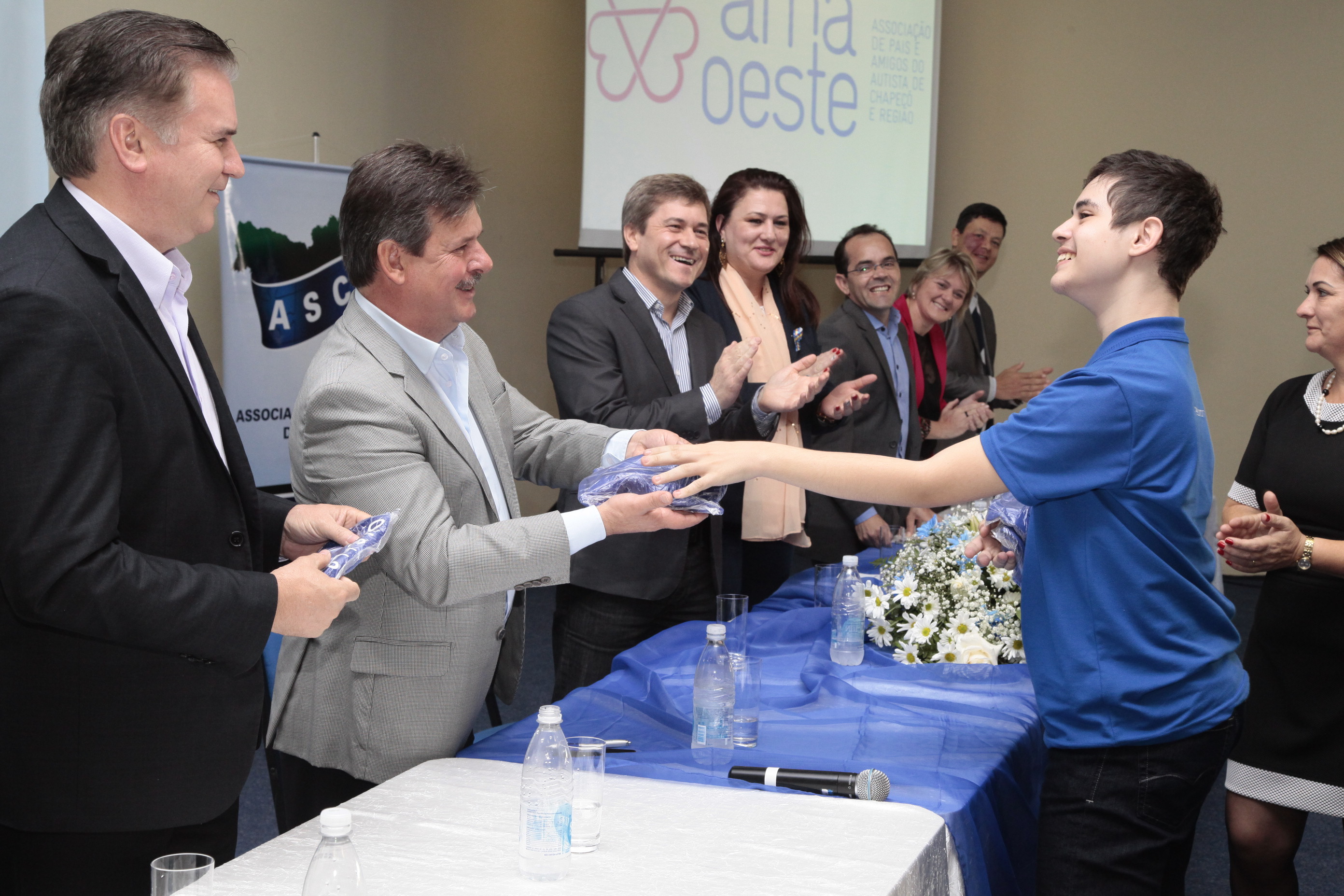 Seminário Descentralizado de Estudo e Conscientização sobre o Autismo - Chapecó.  Foto: Miriam Zomer/Agência AL