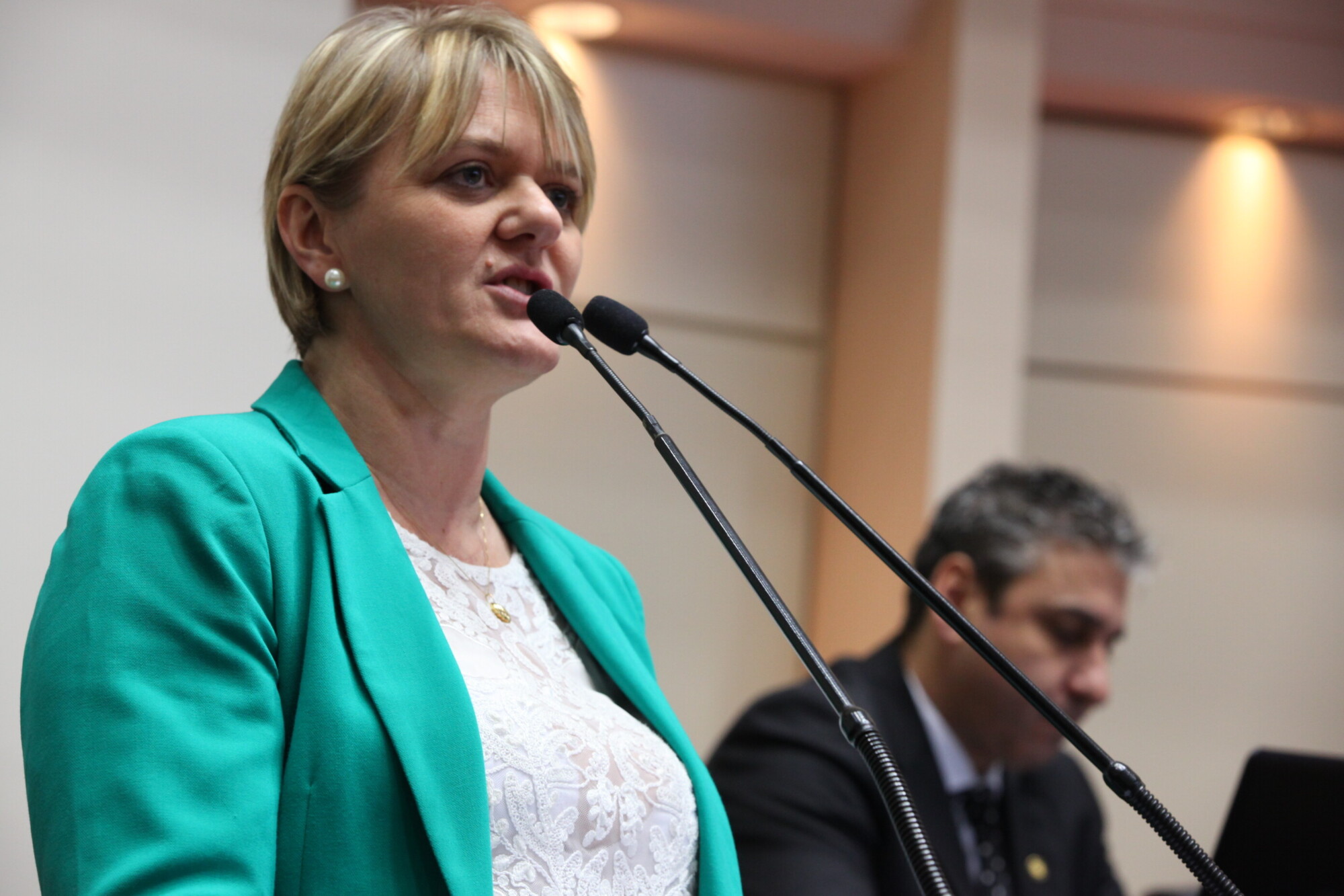 Deputada Luciane Carminatti FOTO: Eduardo Guedes de Oliveira/Agência AL