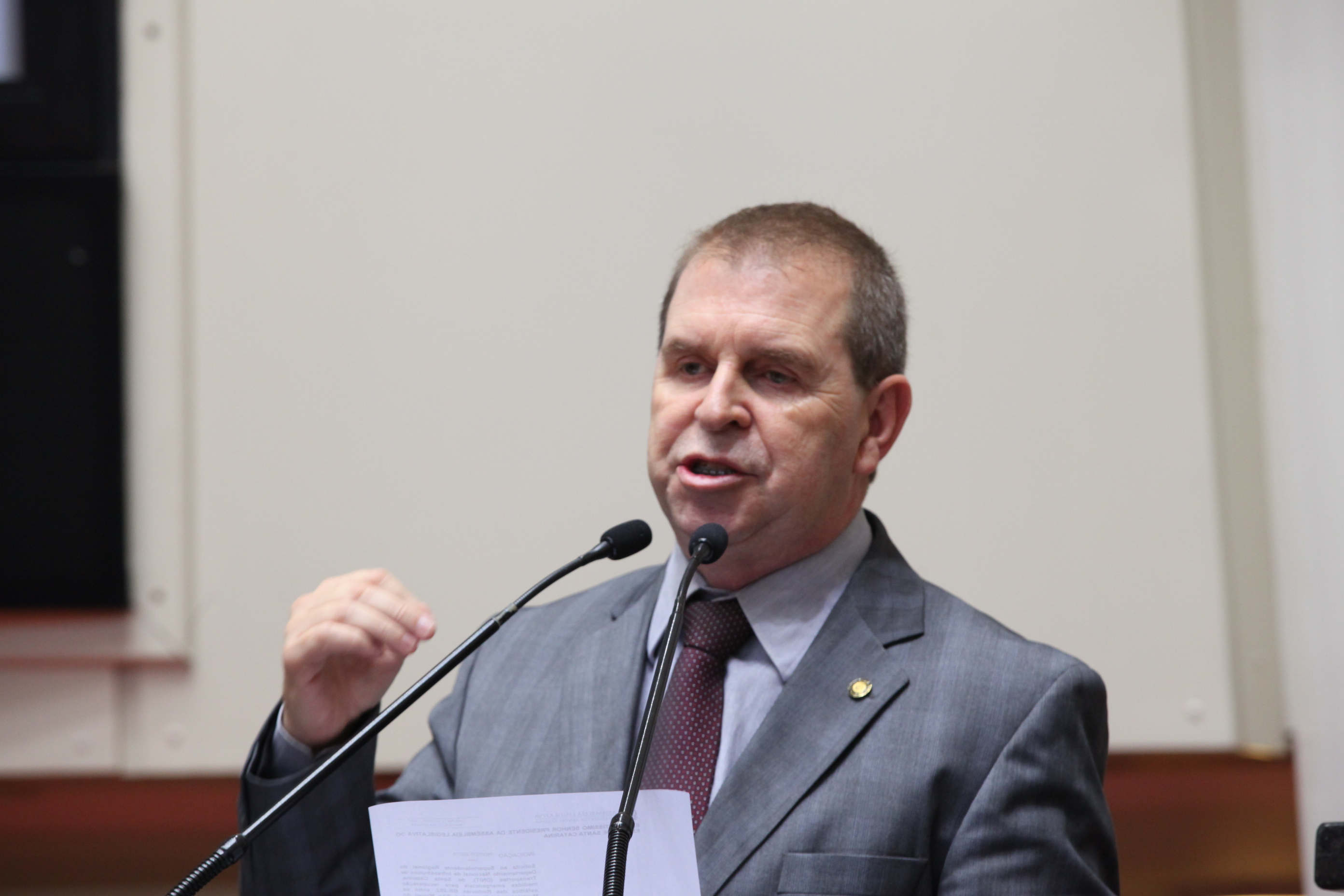 Sessão Plenária. Deputado Mauricio Eskudlark (PSD) Foto: Eduardo Guedes de Oliveira / Agência AL