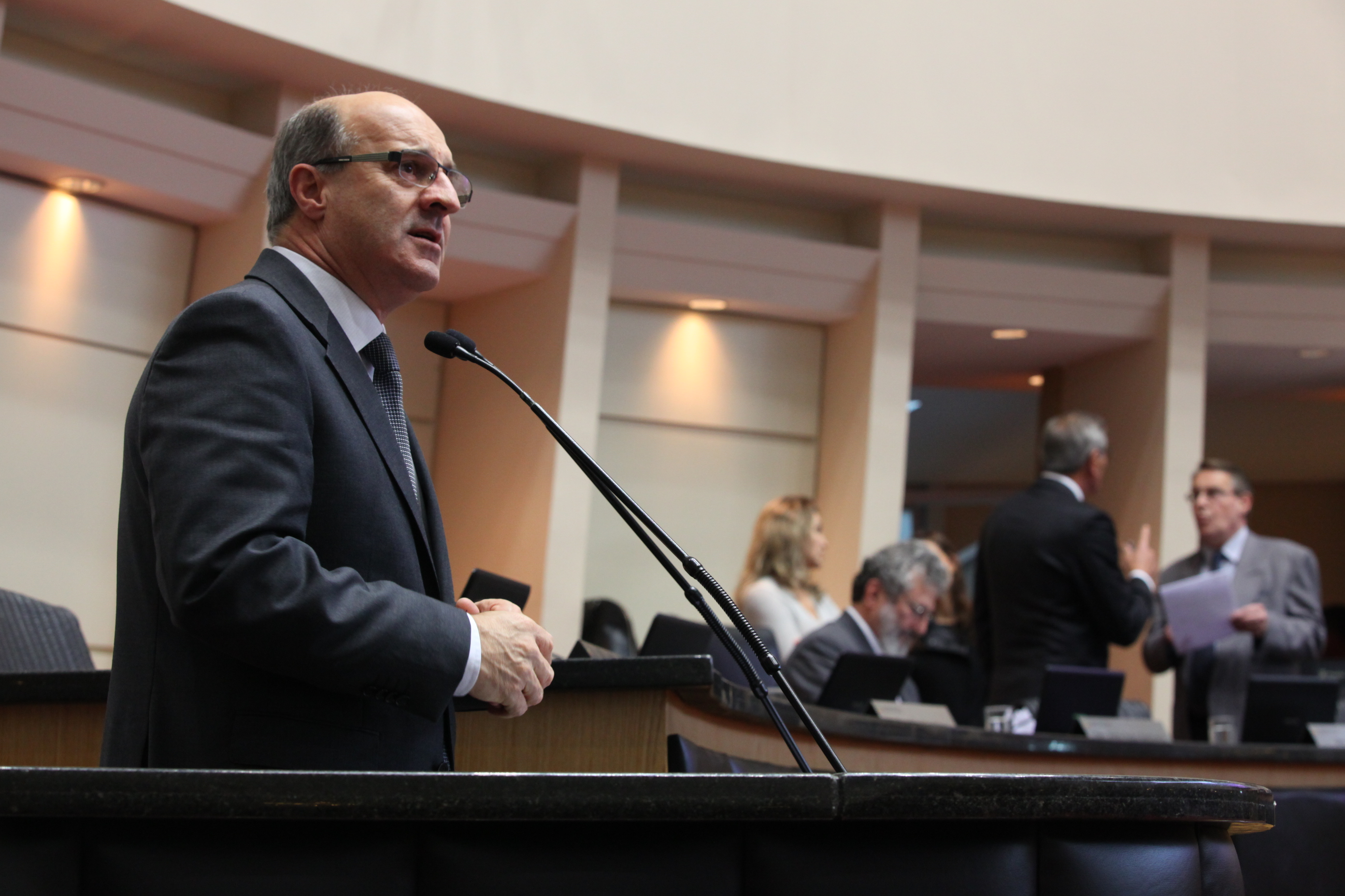 Deputado Milton Scheffer (PP) - Sessão Ordinária - Plenário Osni Régi. Foto: Eduardo Guedes de Oliveira / Agência AL