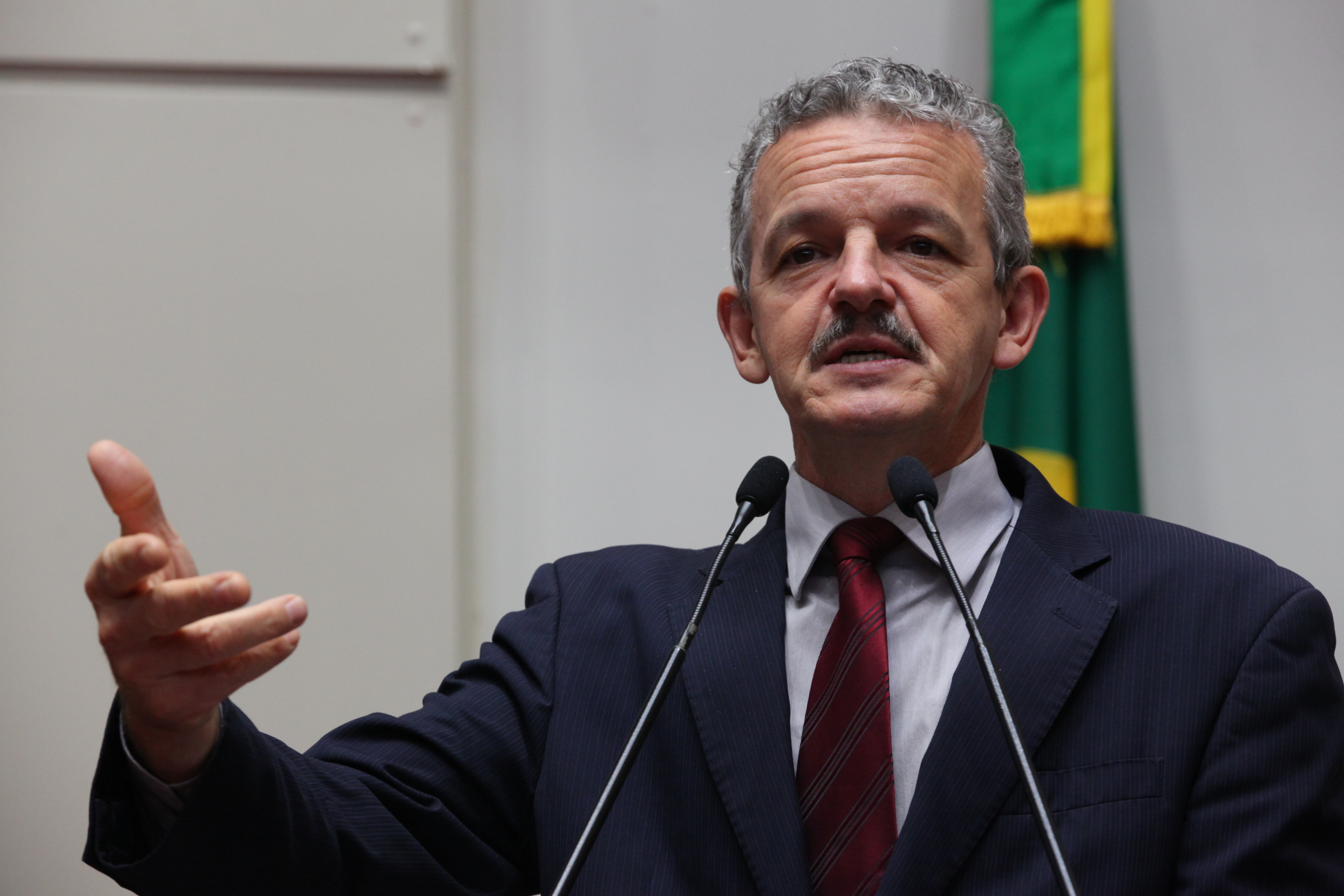 Deputado Dirceu Dresch (PT) - Sessão Ordinária - Plenário Osni Régi. Foto: Eduardo Guedes de Oliveira / Agência AL