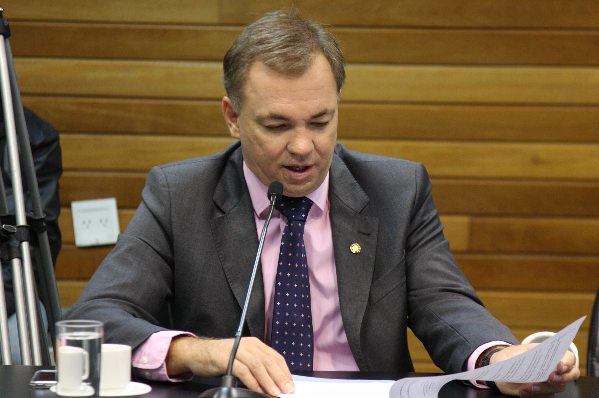 Comissão de Finanças e Tributação. Deputado Gean Loureiro (PMDB) Foto:Yuri Santos / Agência AL