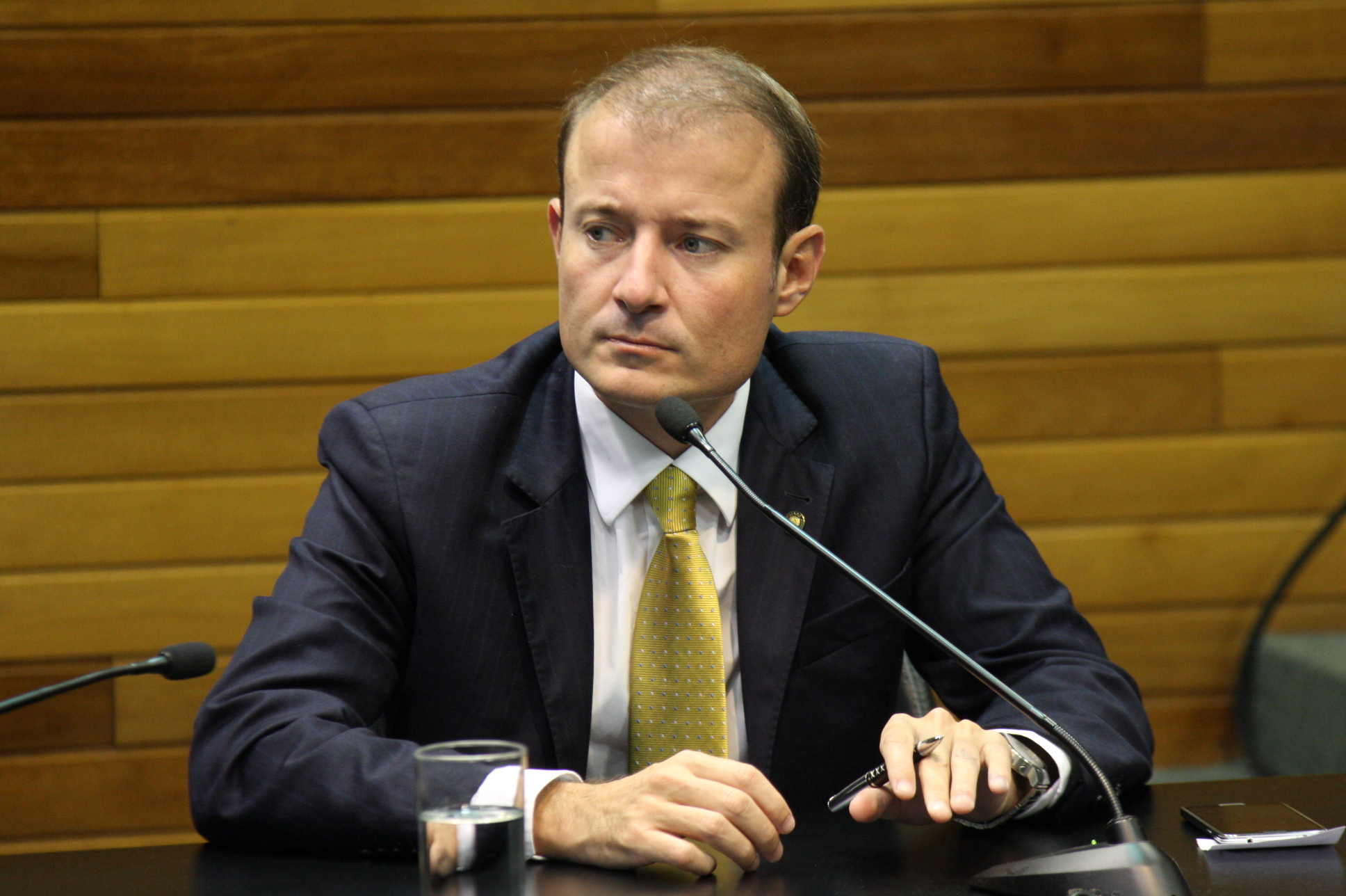 Comissão de Finanças e Tributação. Deputado Gabriel Ribeiro (PSD) Foto:Yuri Santos / Agência AL