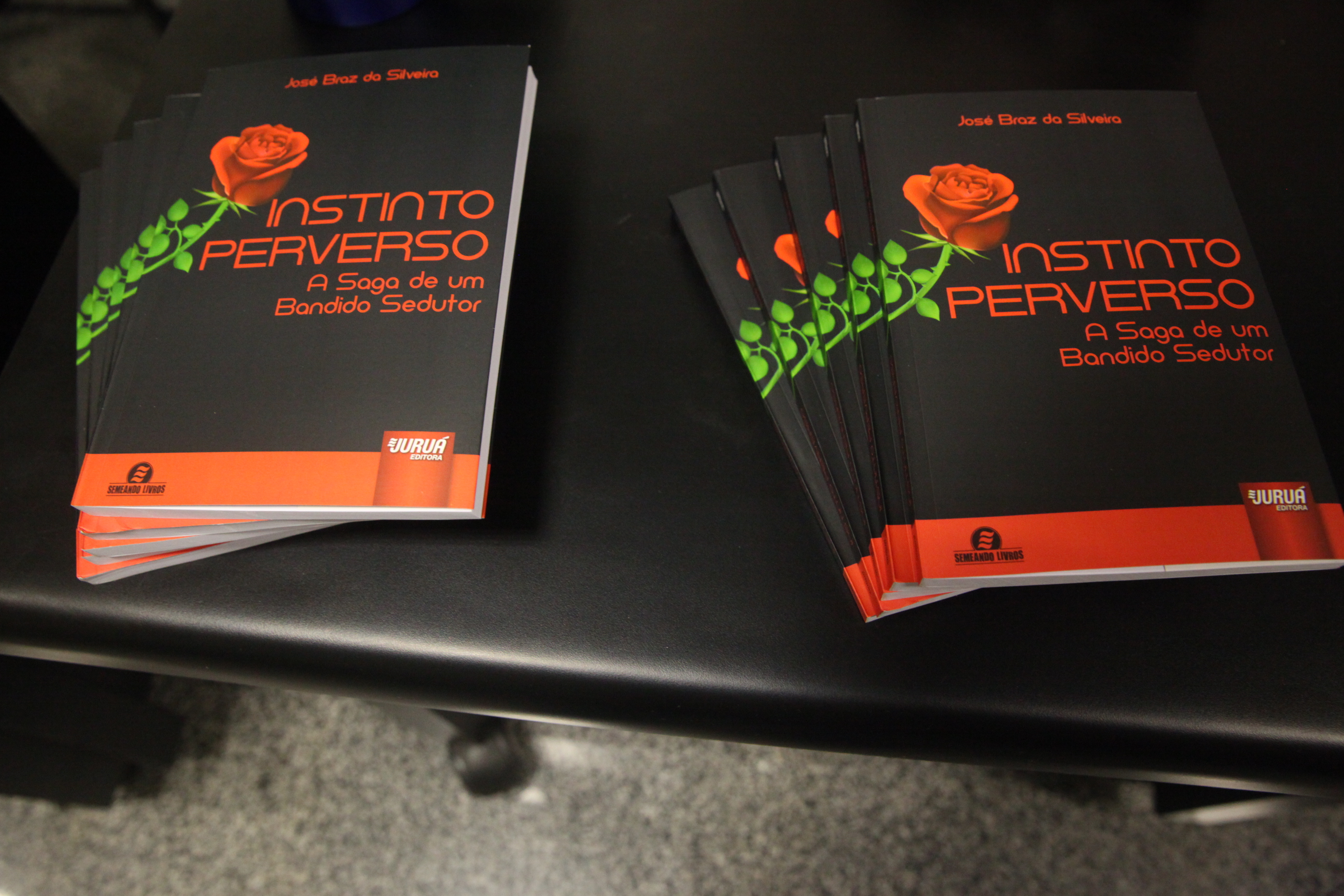 Lançamento Livro Instinto Perverso