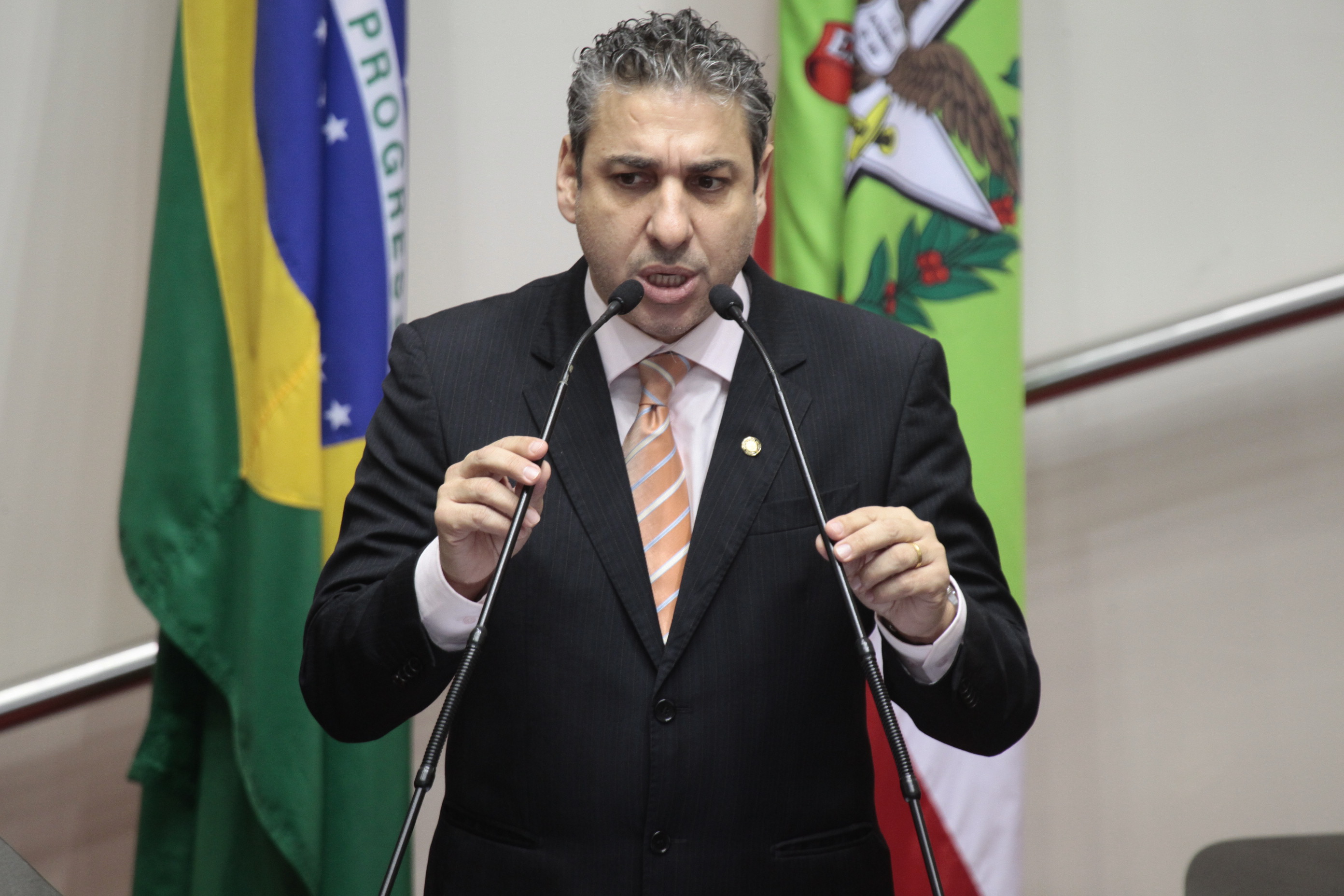 Sessão Plenária - Deputado Mário Marcondes (PR). Foto: Miriam Zomer/Agência AL