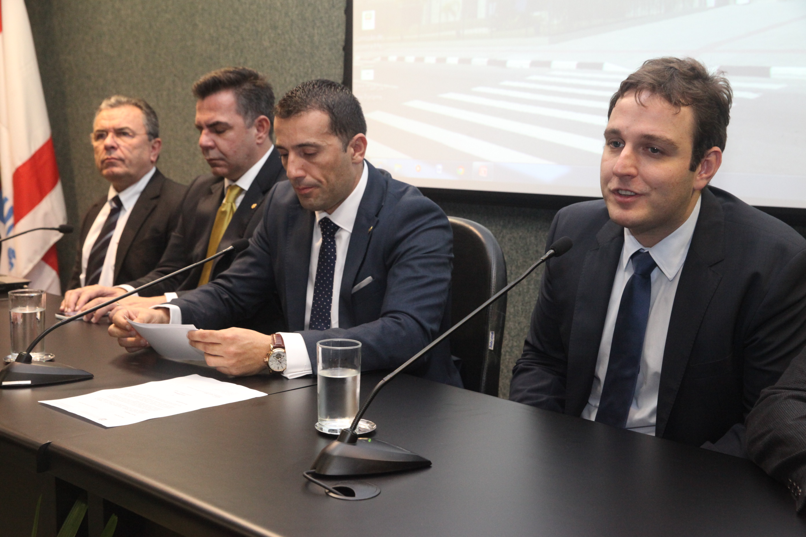 Lançamento da Frente Parlamentar de Portos e Aeroportos. Foto: Fábio Queiroz / Agência AL