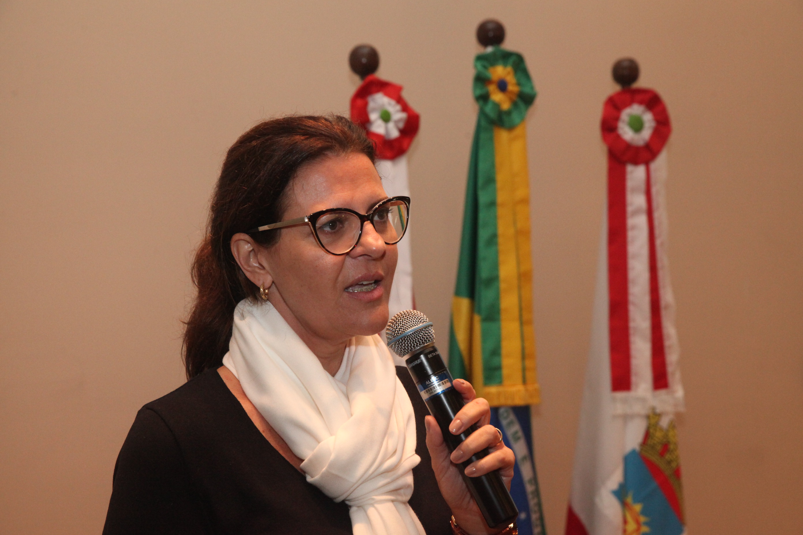 Dra. Ana Maria Furkim. Comissão de Defesa dos Direitos da Pessoa com Deficiência promove o Seminário: Dificuldades de Deglutição. Foto: Fábio Queiroz / Agência AL