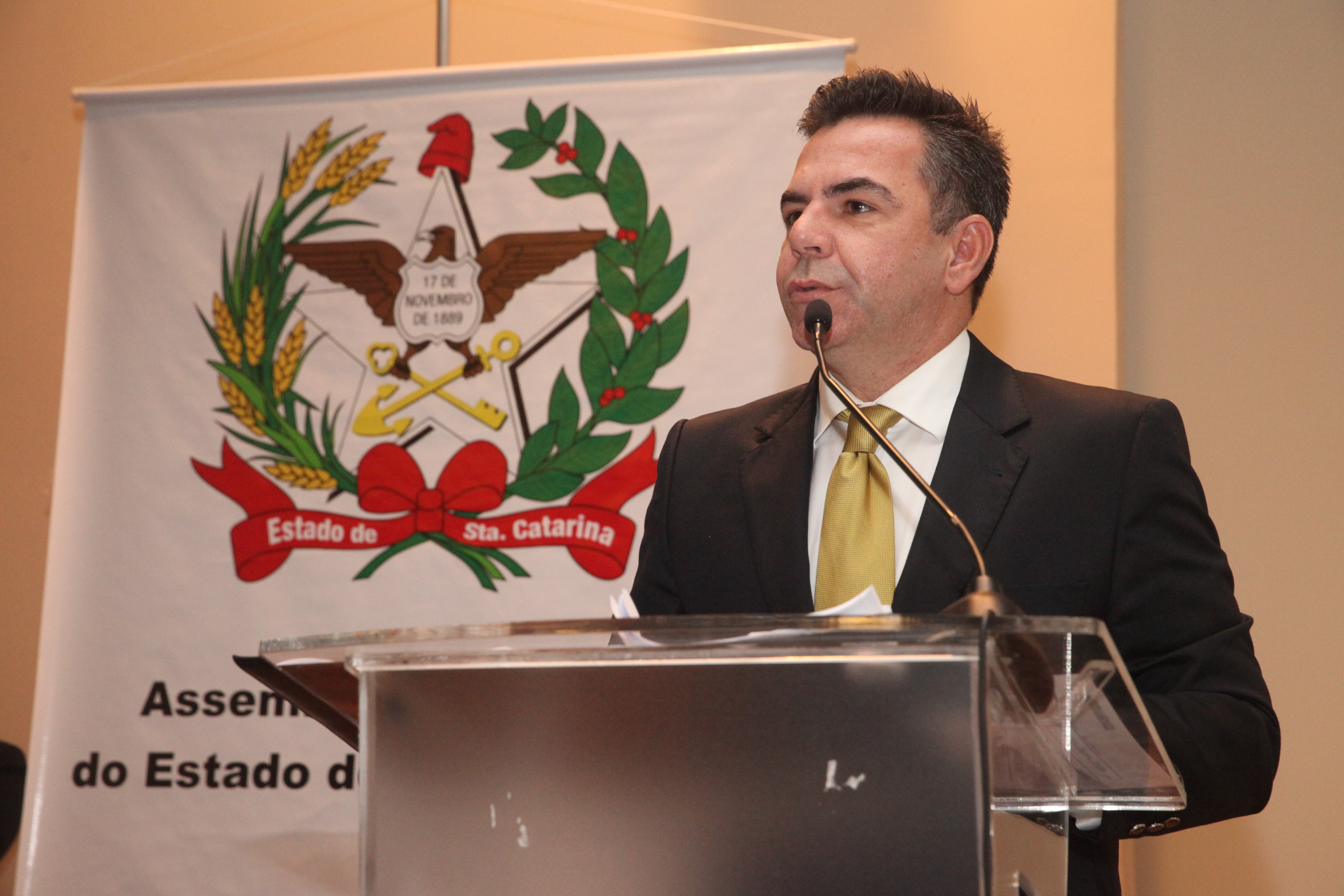 Deputado Luiz Fernando Vampiro (PMDB). Comissão de Defesa dos Direitos da Pessoa com Deficiência promove o Seminário: Dificuldades de Deglutição. Foto: Fábio Queiroz / Agência AL