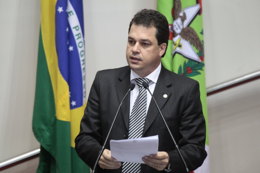 Deputado Rodrigo Minotto FOTO: Miriam Zomer/Agência AL