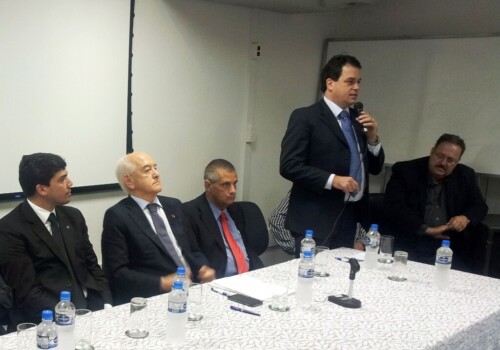 Deputado Rodrigo Minotto prestigia posse de novo superintendente do Trabalho