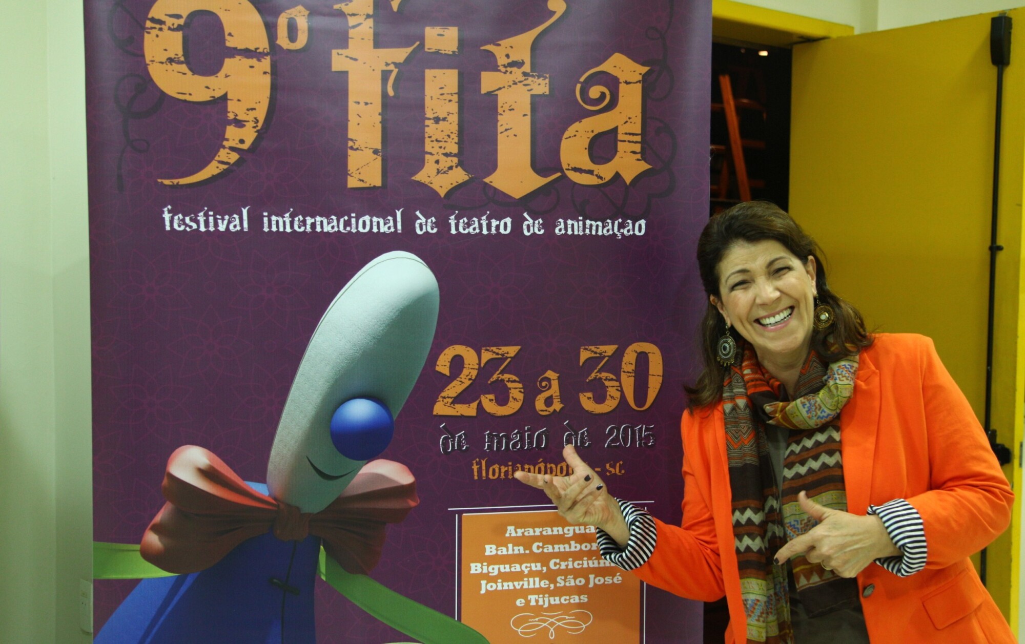 Sassá Moretti, coordenadora-geral do Fita e professora da UFSC FOTO: Solon Soares/Agência AL