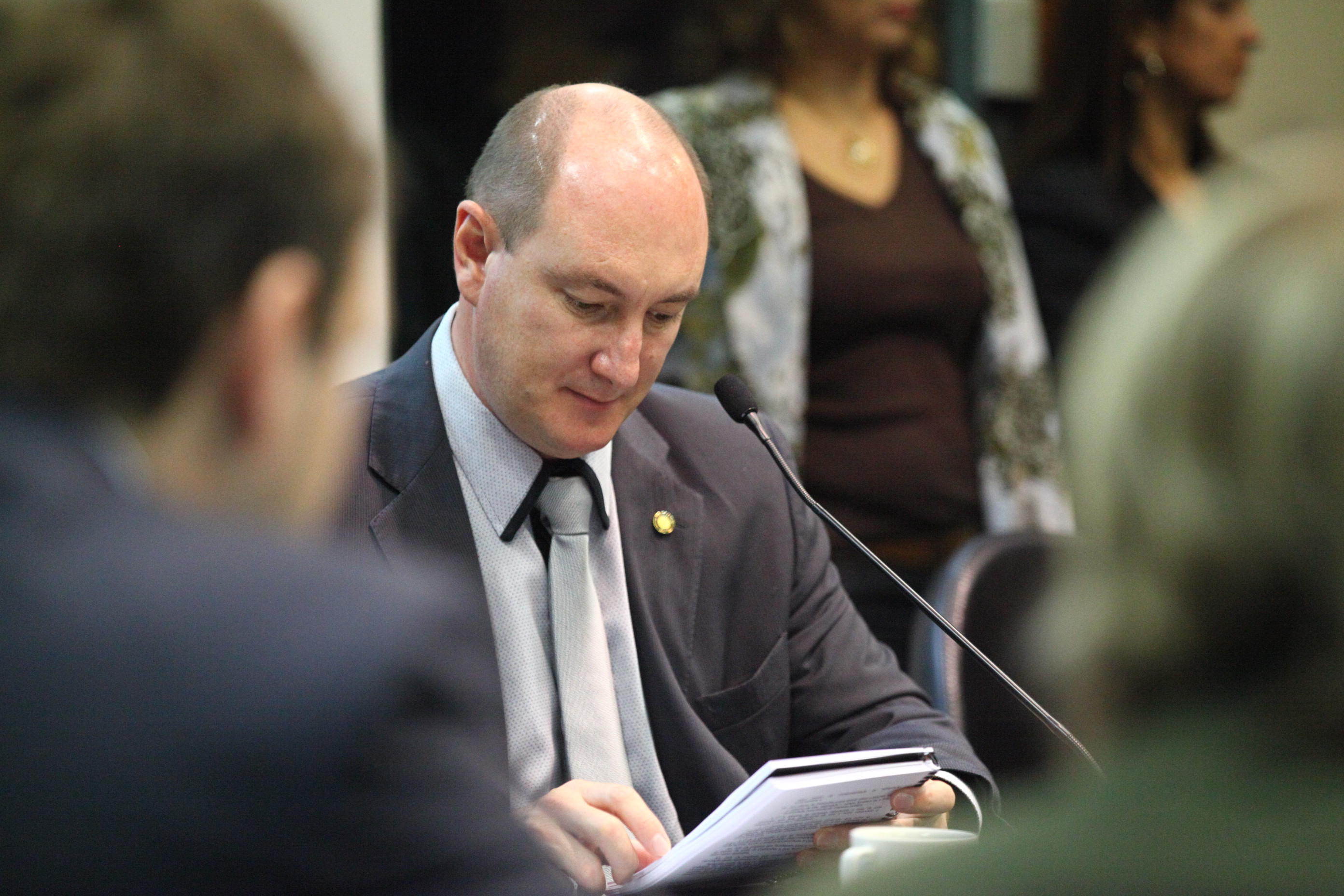 Comissão de Constituição e Justiça. Deputado Mauro de Nadal (PMDB). Foto: Solon Soares / Agência AL