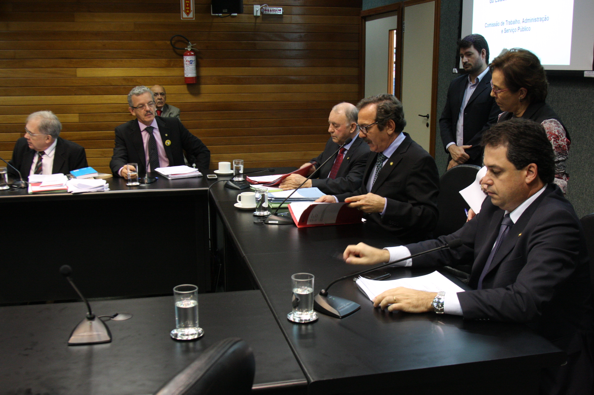 Reunião da Comissão de Trabalho, Administração e Serviço Público. Foto: Yuri Santos | Agência AL