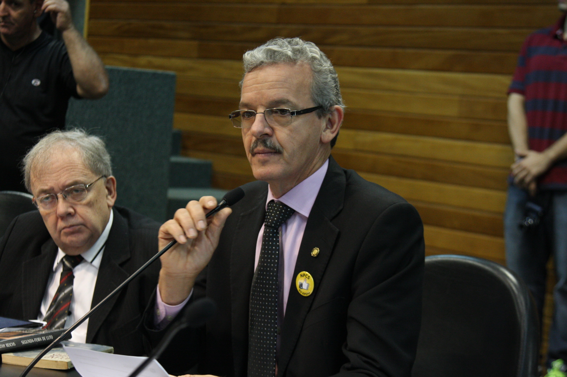 Reunião da Comissão de Trabalho, Administração e Serviço Público. Deputado Dirceu Dresch (PT). Foto: Yuri Santos | Agência AL