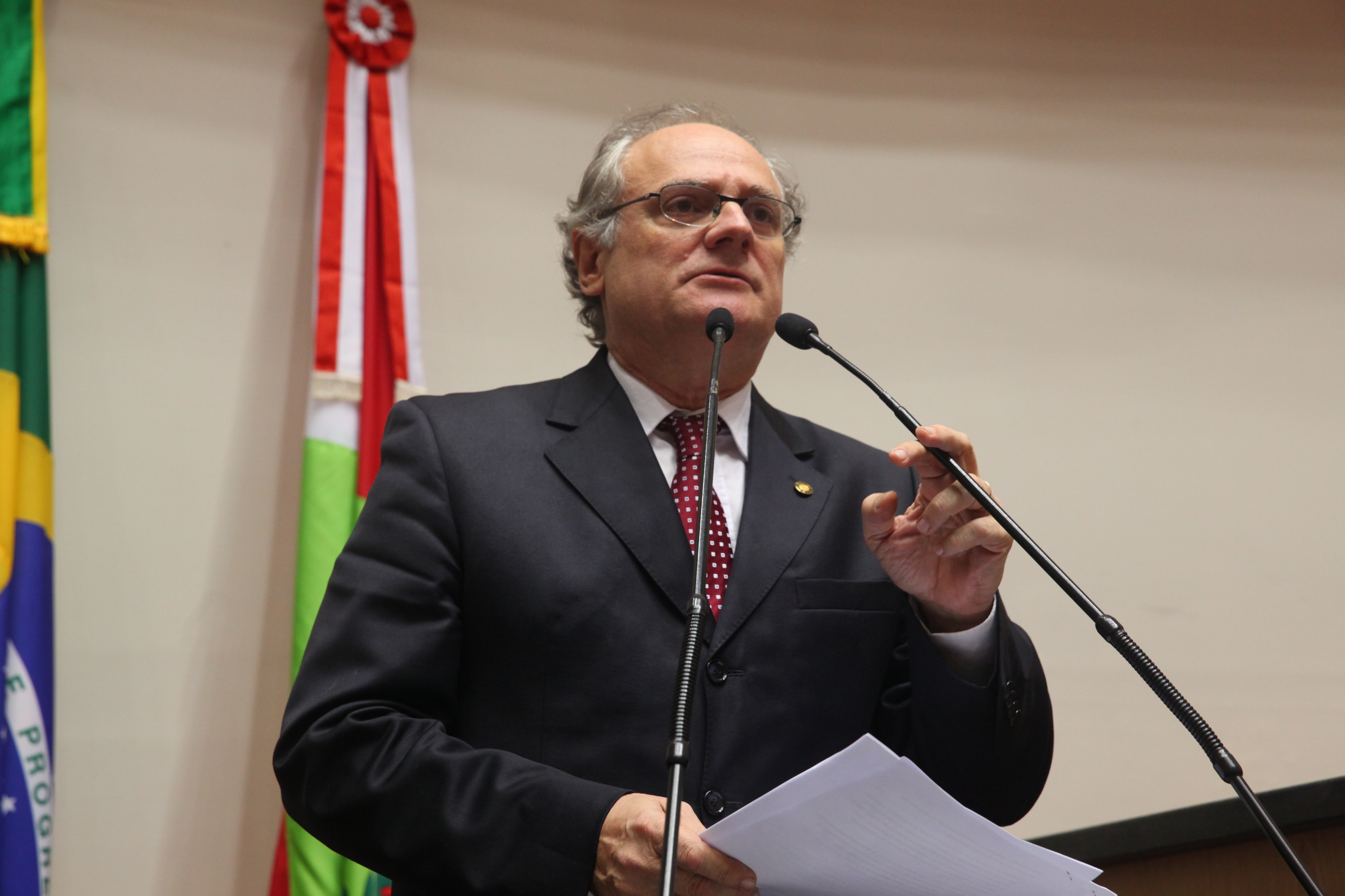 Sessão Ordinária - Plenário Osni Regis. Deputado Vicente Caropreso (PSDB) -  Foto:  Eduardo Guedes de Oliveira/Agência AL