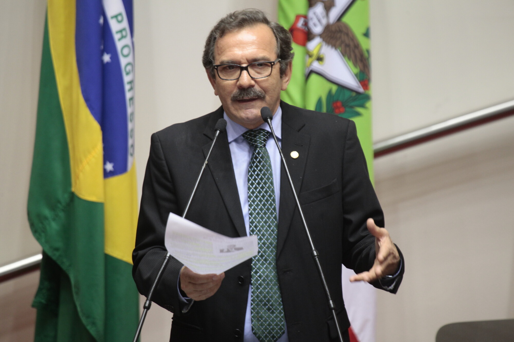 Deputado Serafim Venzon FOTO: Miriam Zomer /Agência AL